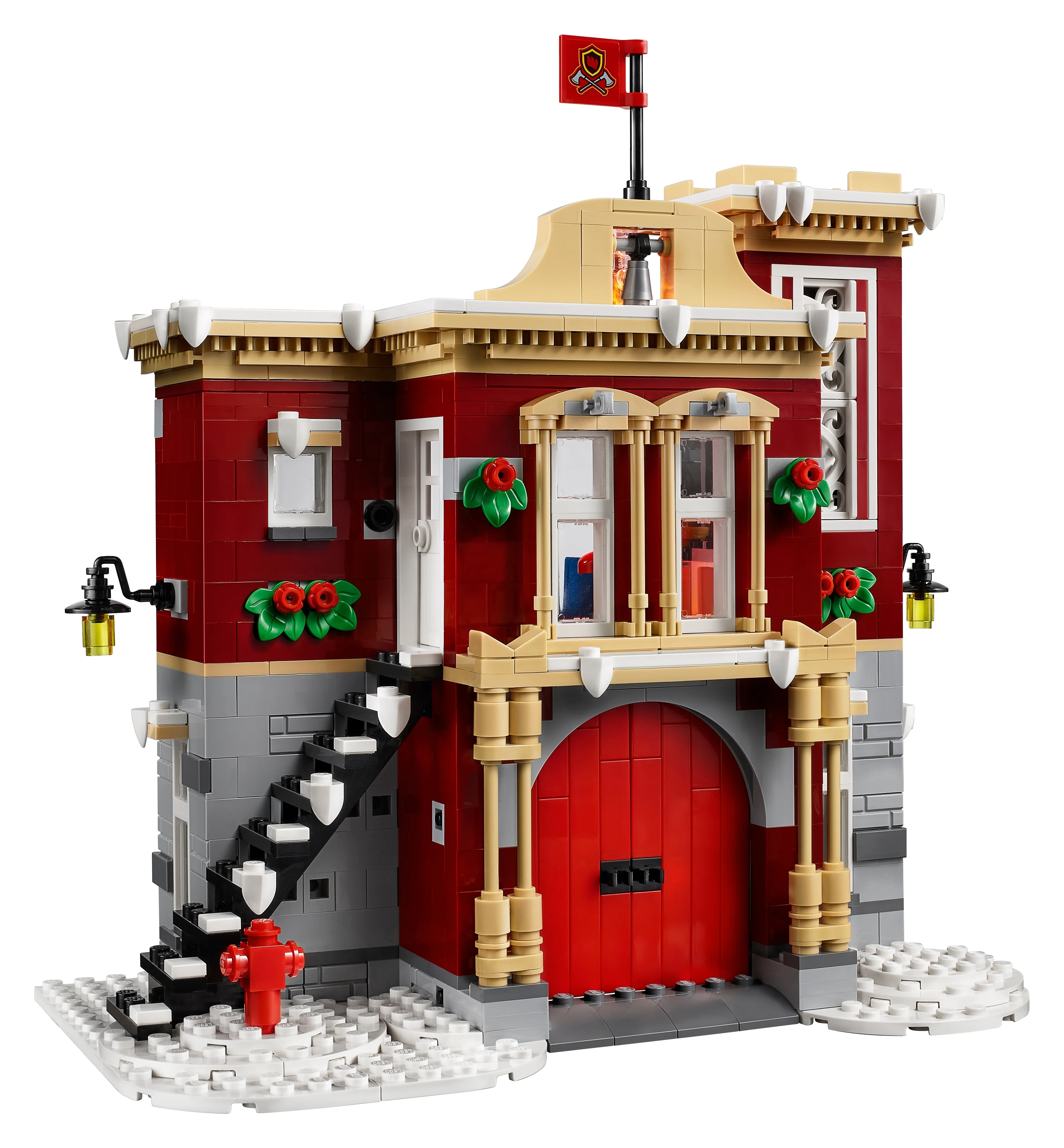 Winter Village Fire Station - Image 3