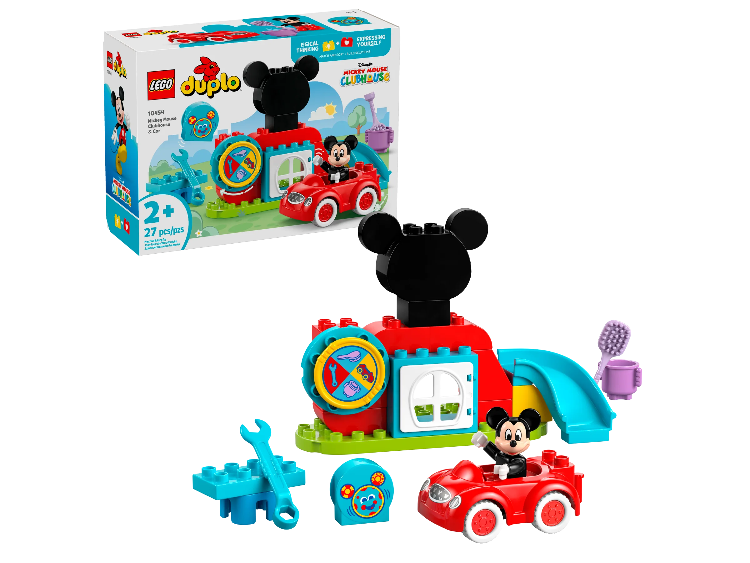 Mickey Mouse Clubhouse & Car - Image 2