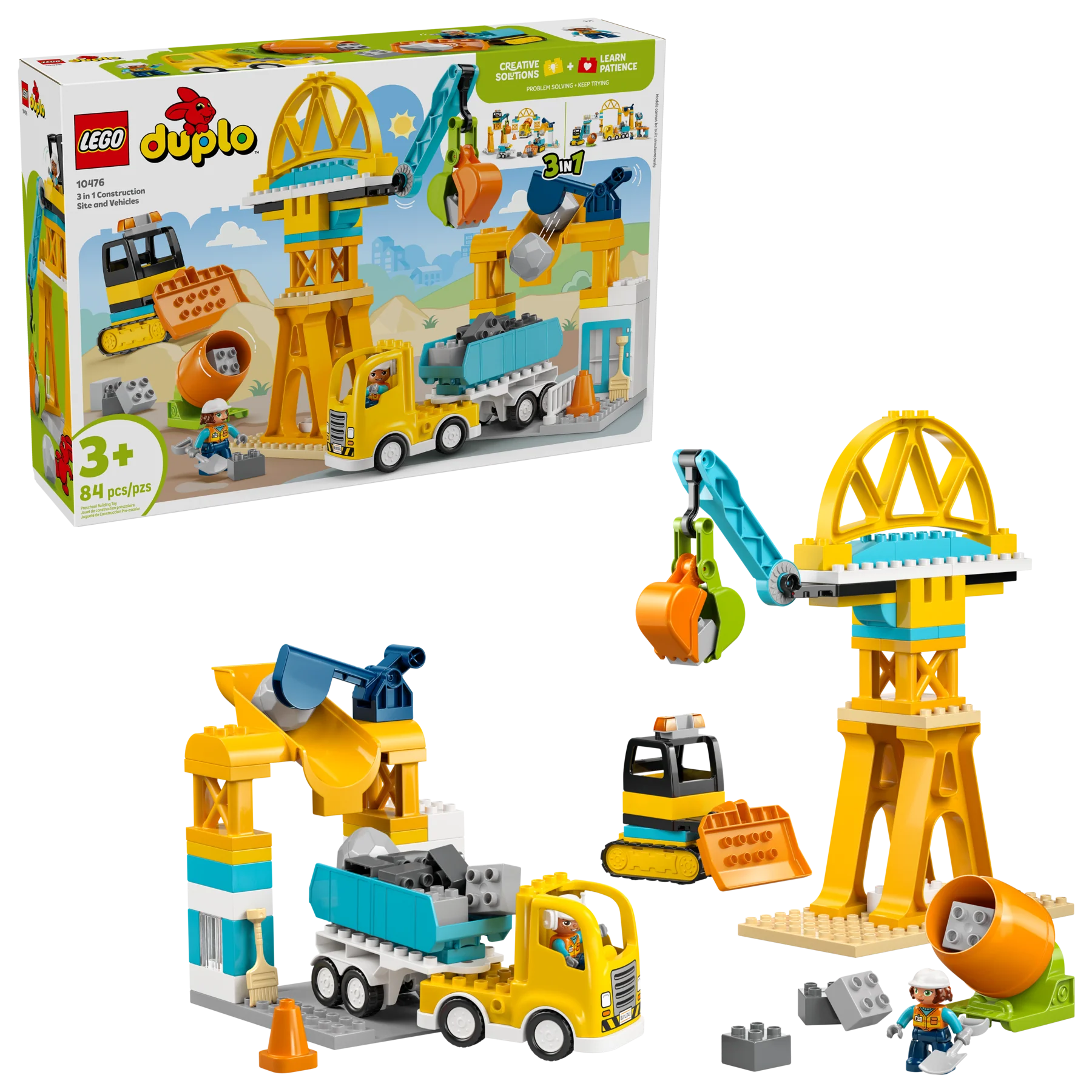 3 in 1 Construction Site and Vehicles - Image 2