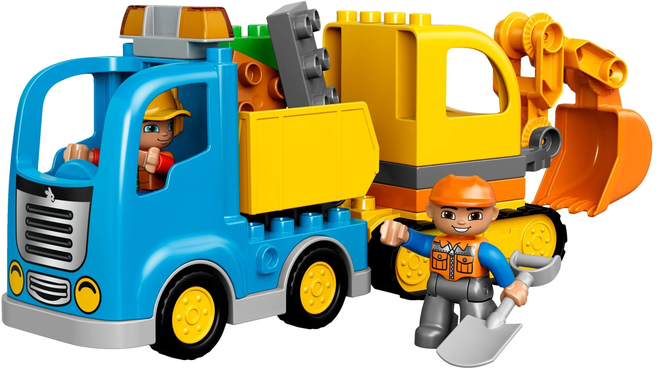 Truck & Tracked Excavator - Image 3