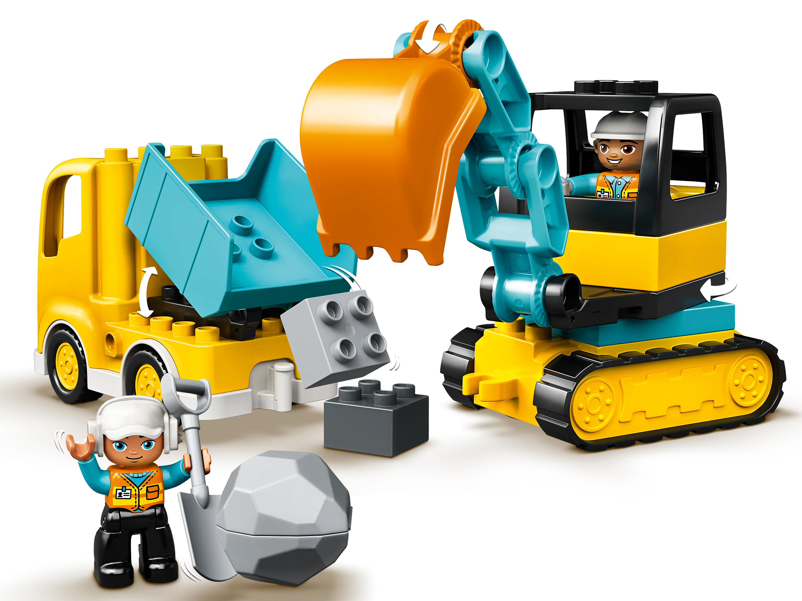 Truck & Tracked Excavator - Image 4