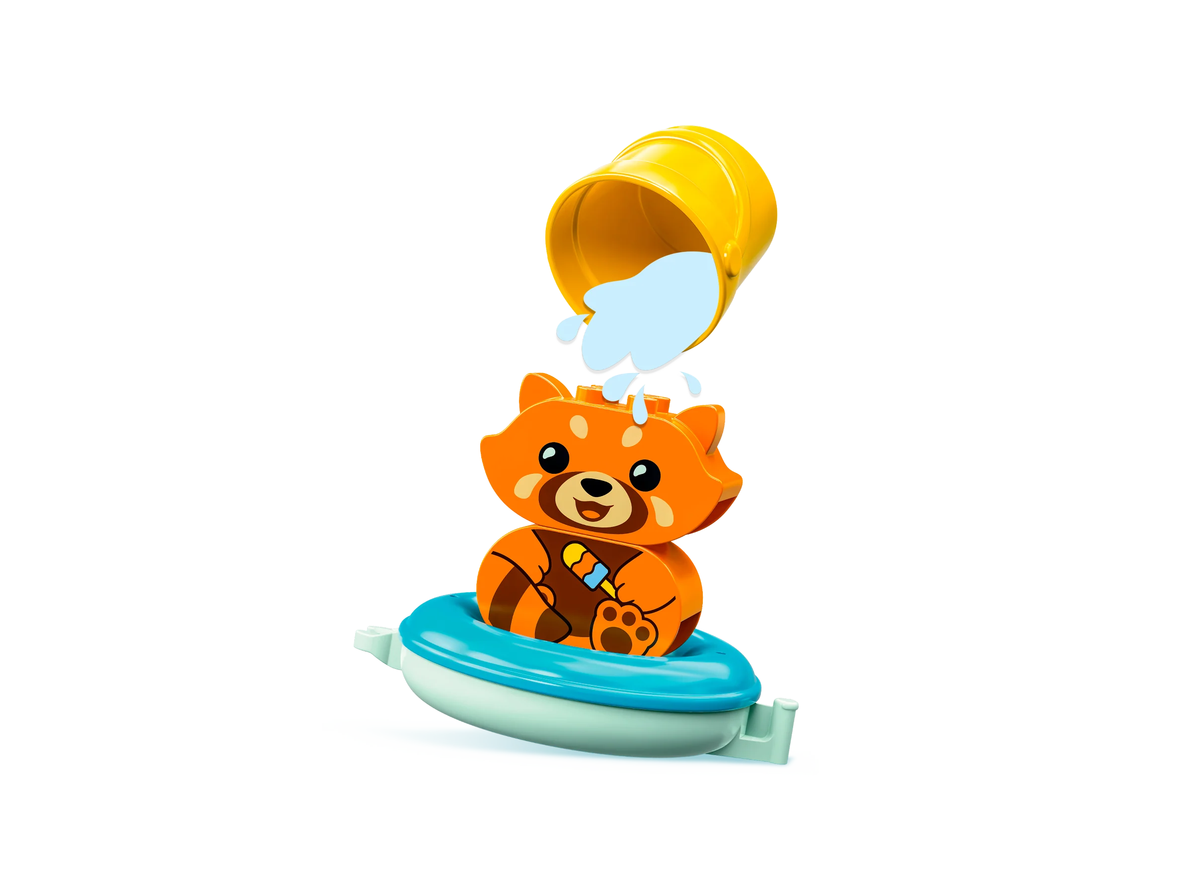 Bath Time Fun: Floating Red Panda - Image 3