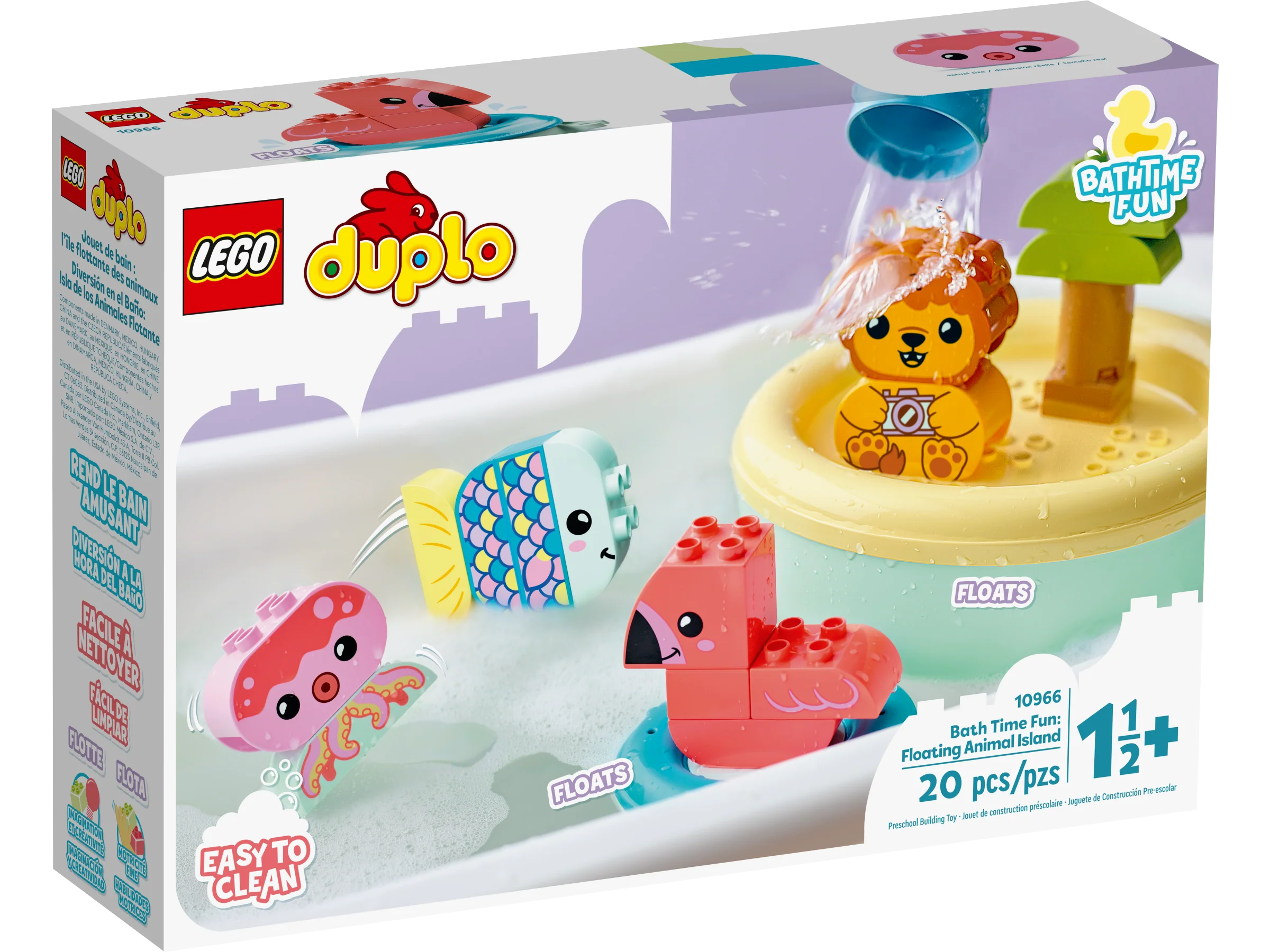Bath Time Fun: Floating Animal Island - Image 2