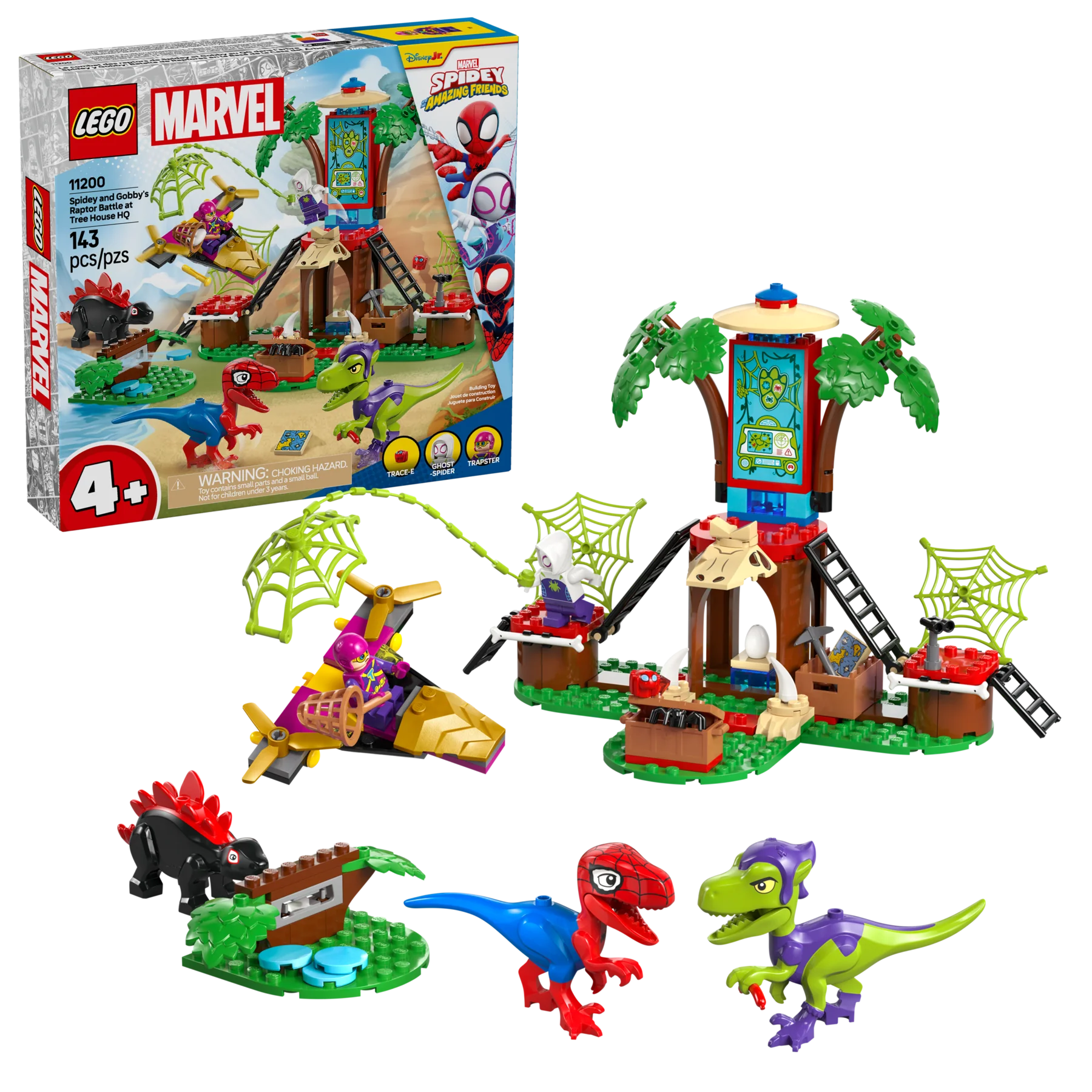 Spidey and Gobby's Raptor Battle at Tree House HQ - Image 2
