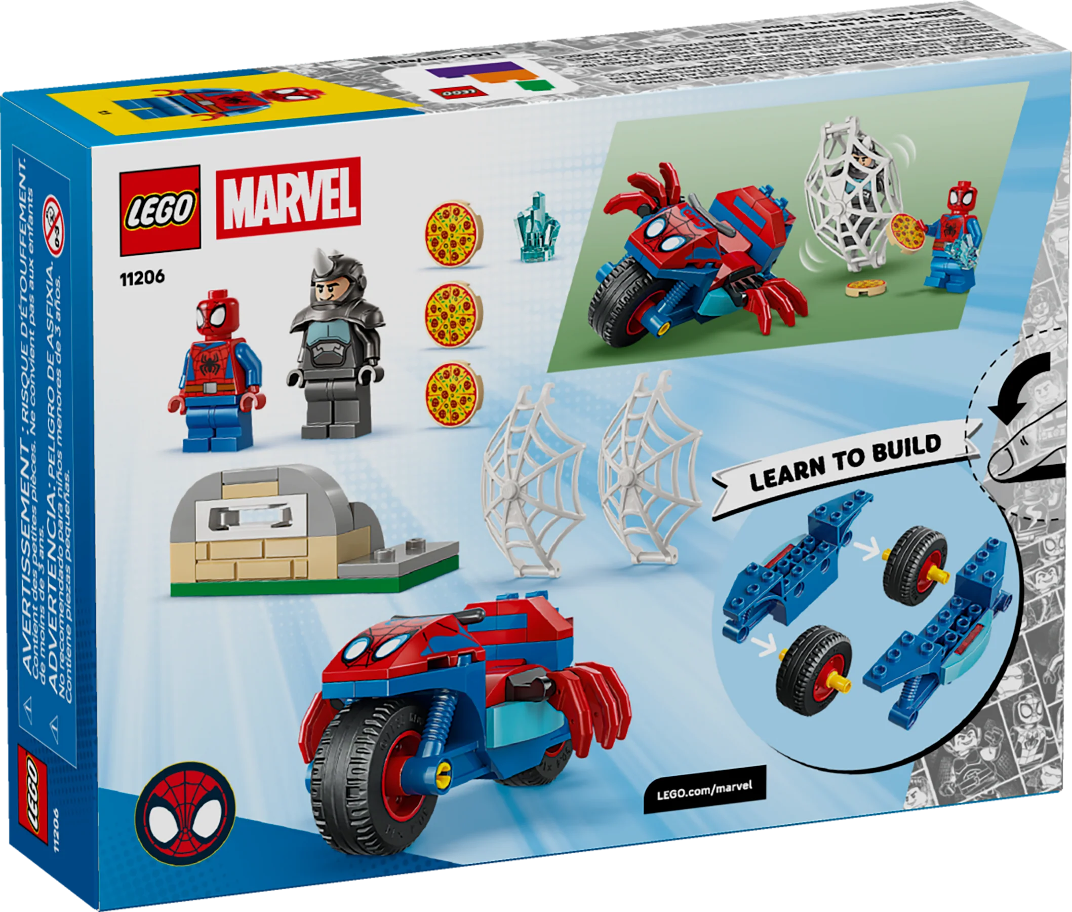 Spidey on his Motorcycle vs. Rhino - Image 11