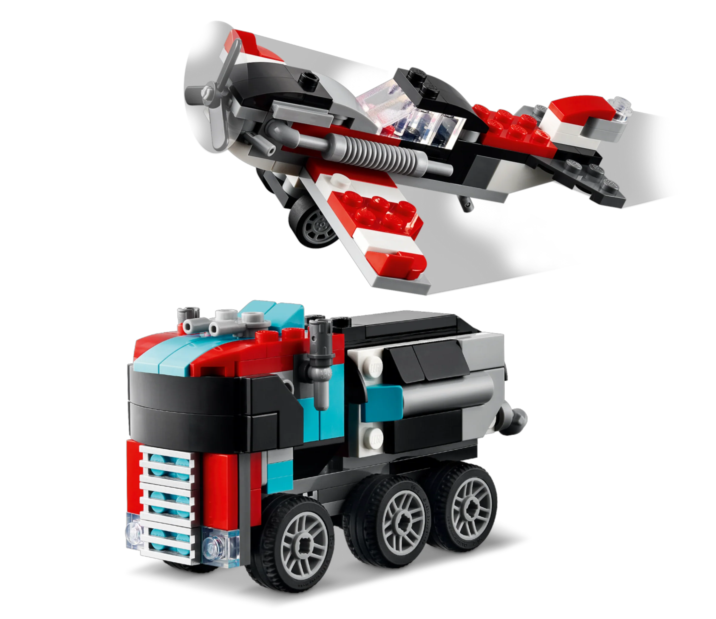 Flatbed Truck with Helicopter - Image 5