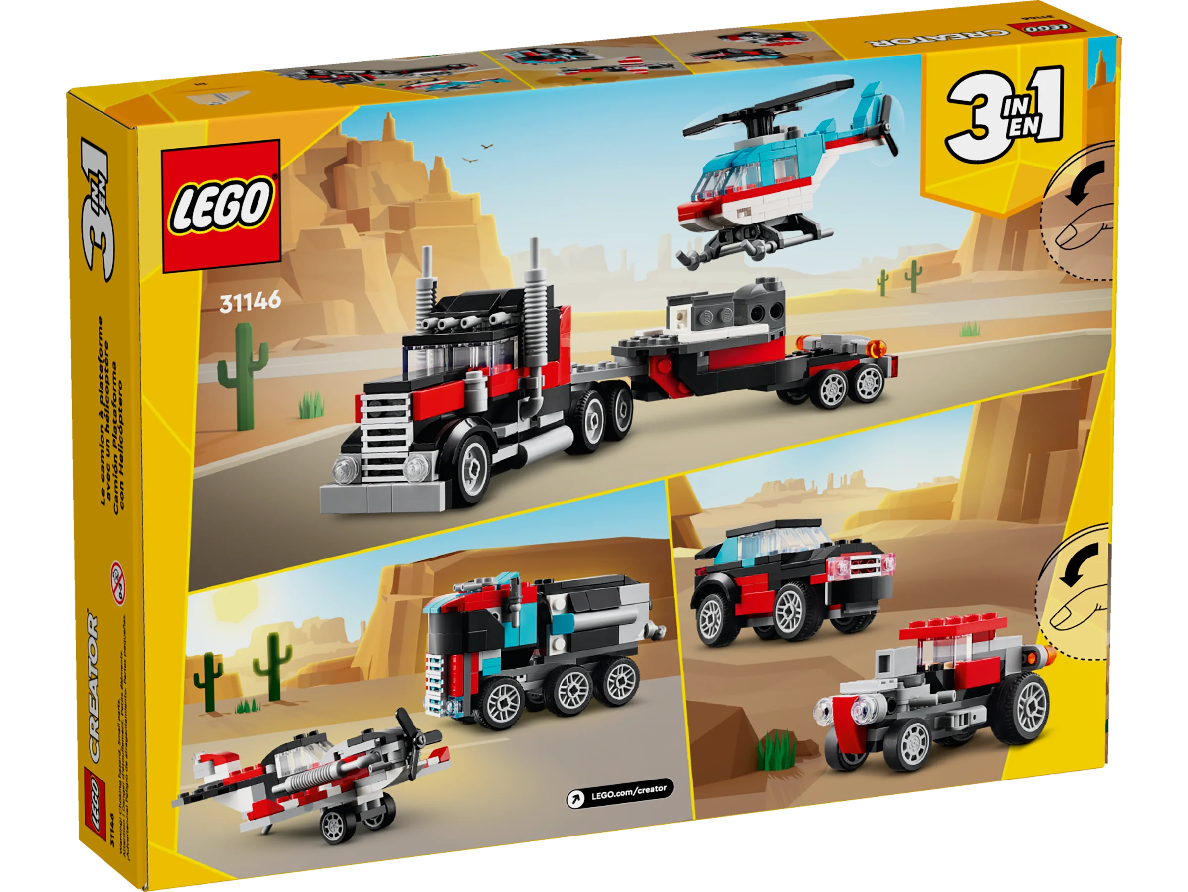 Flatbed Truck with Helicopter - Image 8