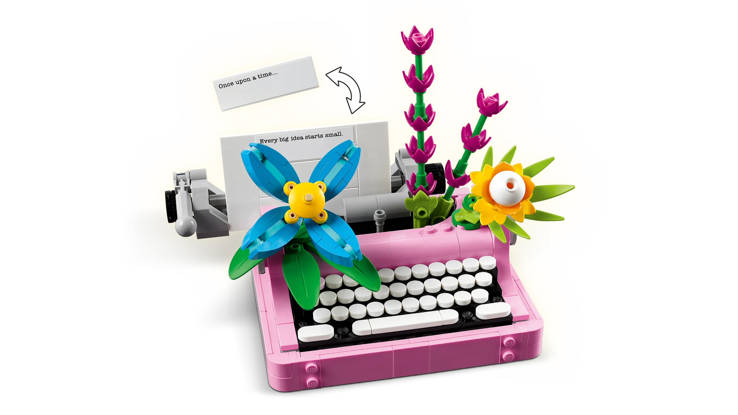 Typewriter with Flowers - Image 3