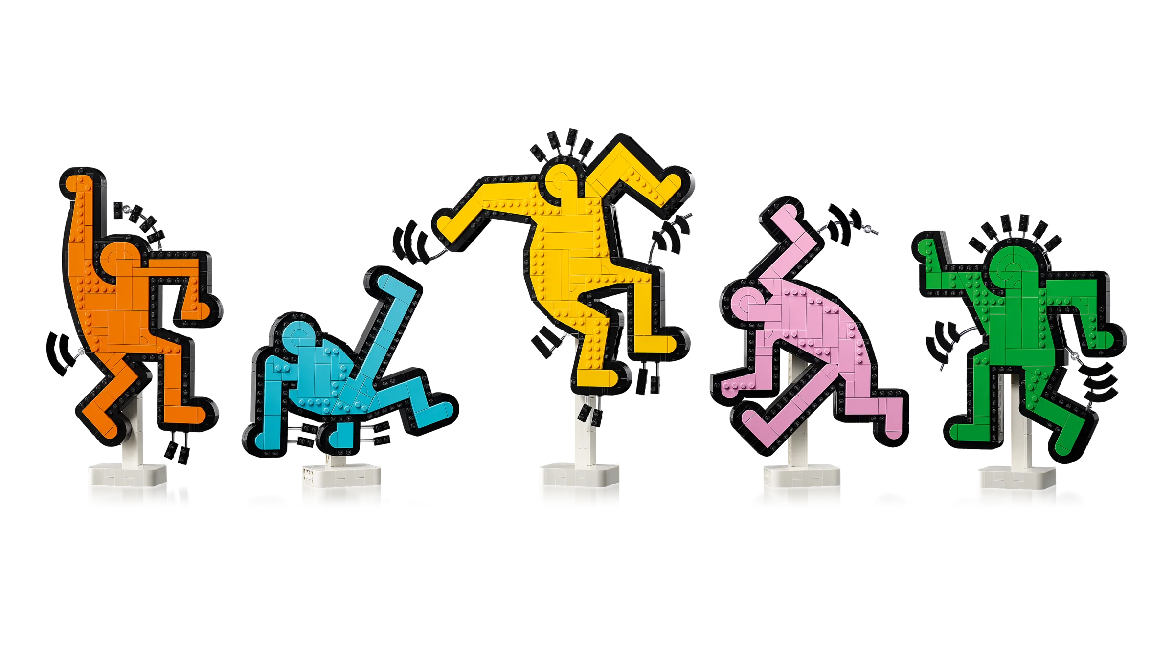 Keith Haring - Dancing Figures - Image 3