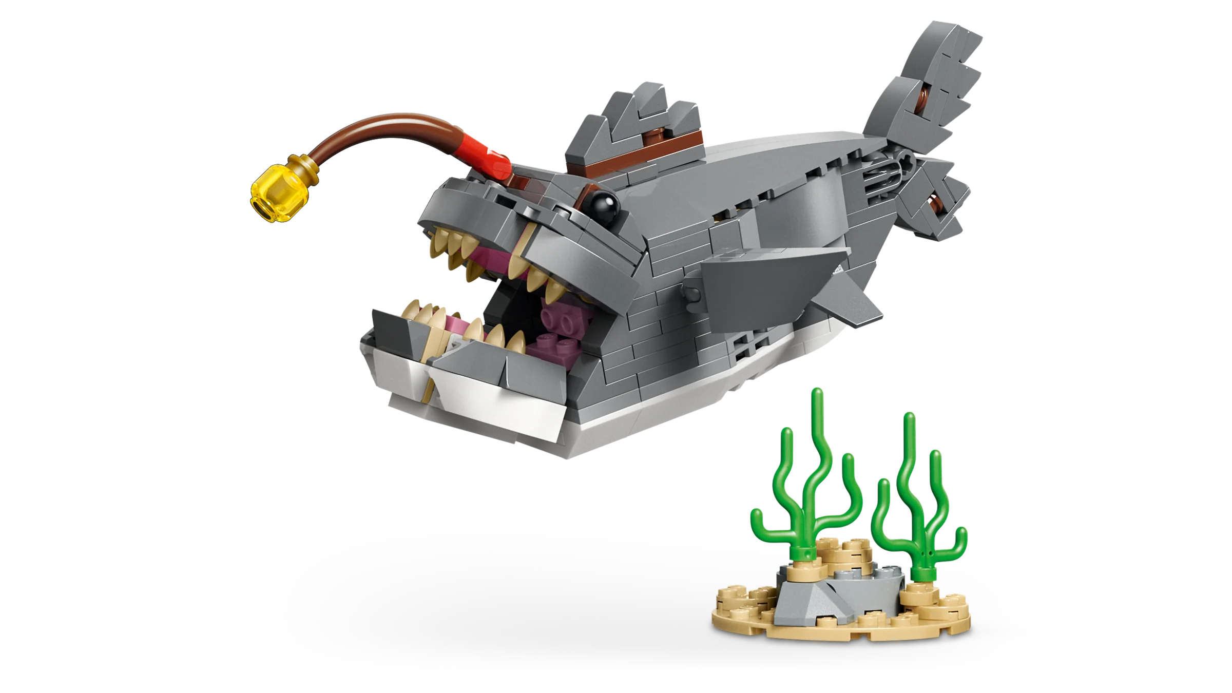 Fierce Shark with a Treasure Chest - Image 2