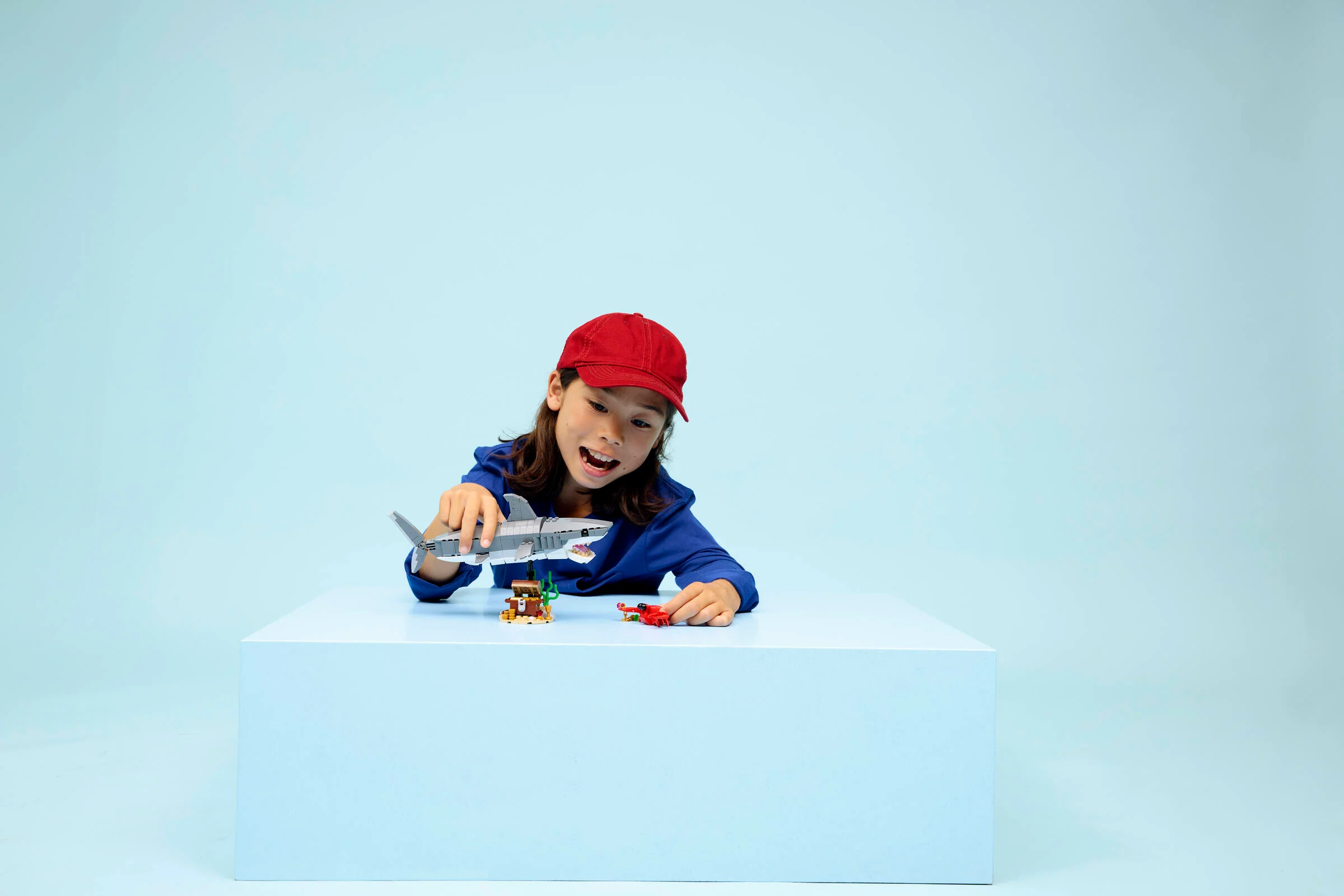 Fierce Shark with a Treasure Chest - Image 6