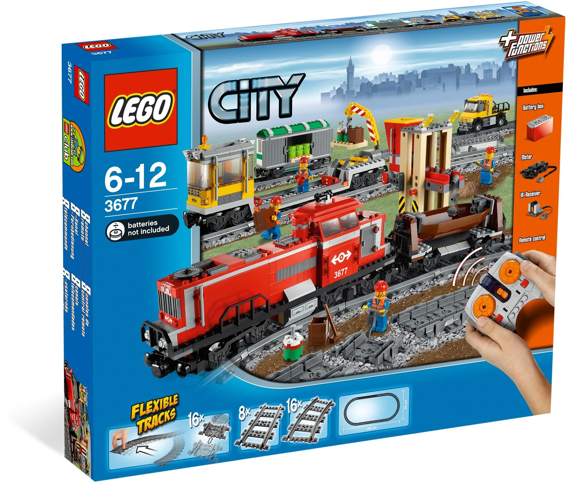 Red Cargo Train - Image 2