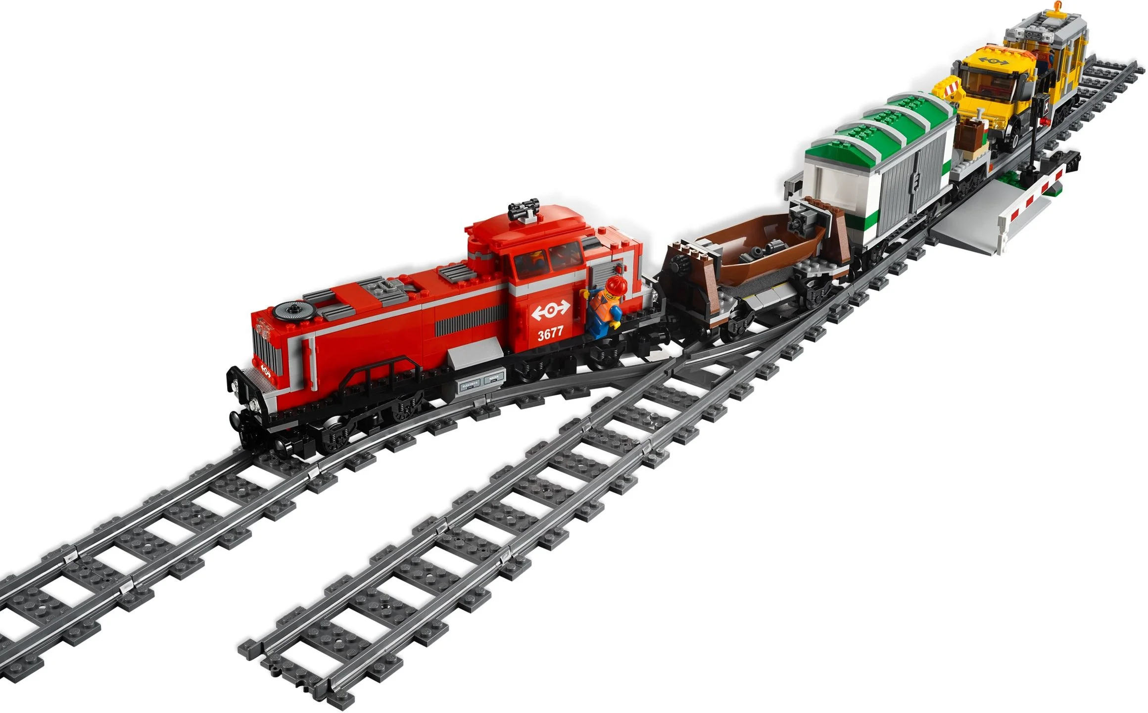 Red Cargo Train - Image 3