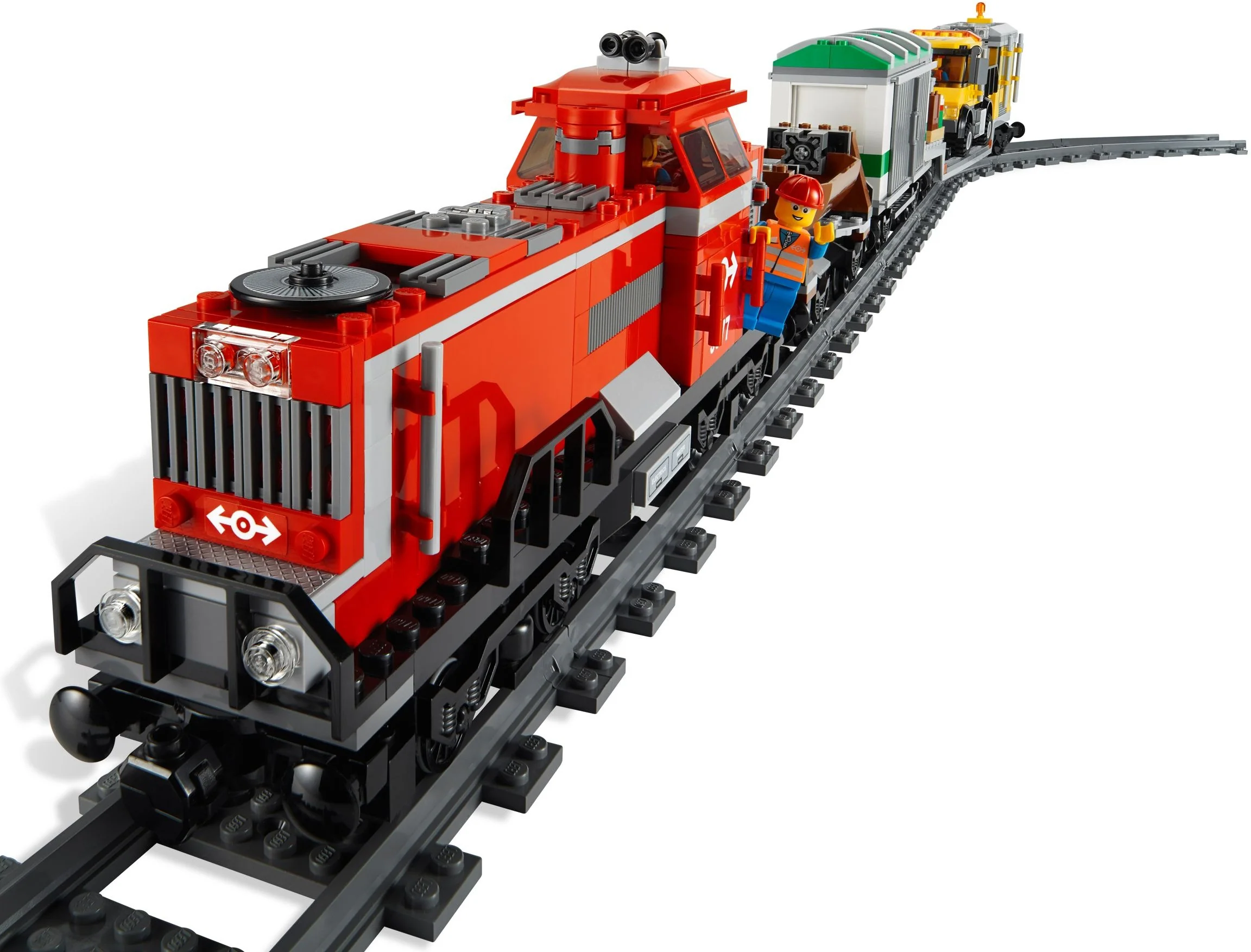 Red Cargo Train - Image 4