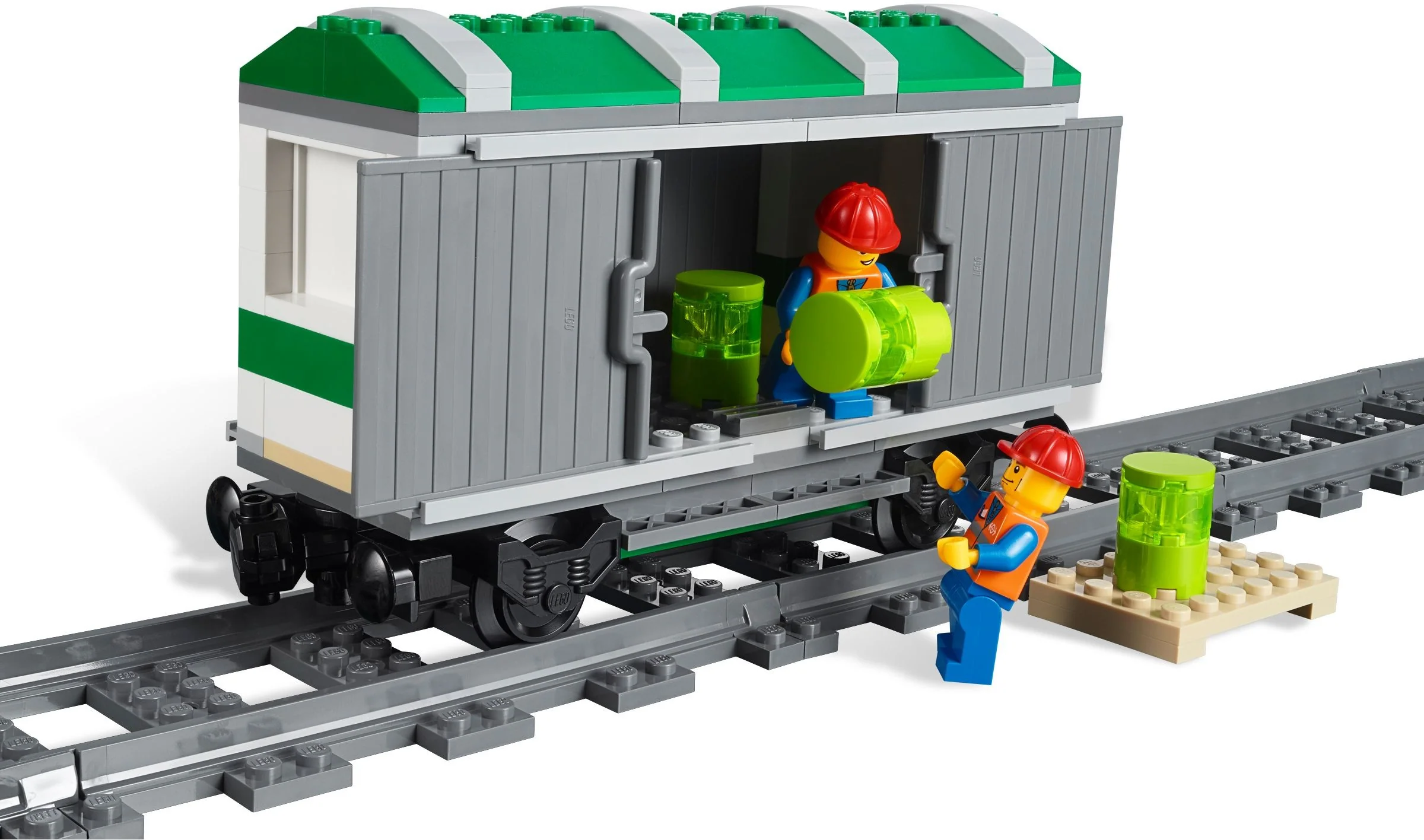 Red Cargo Train - Image 5