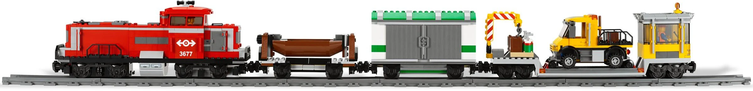 Red Cargo Train - Image 6