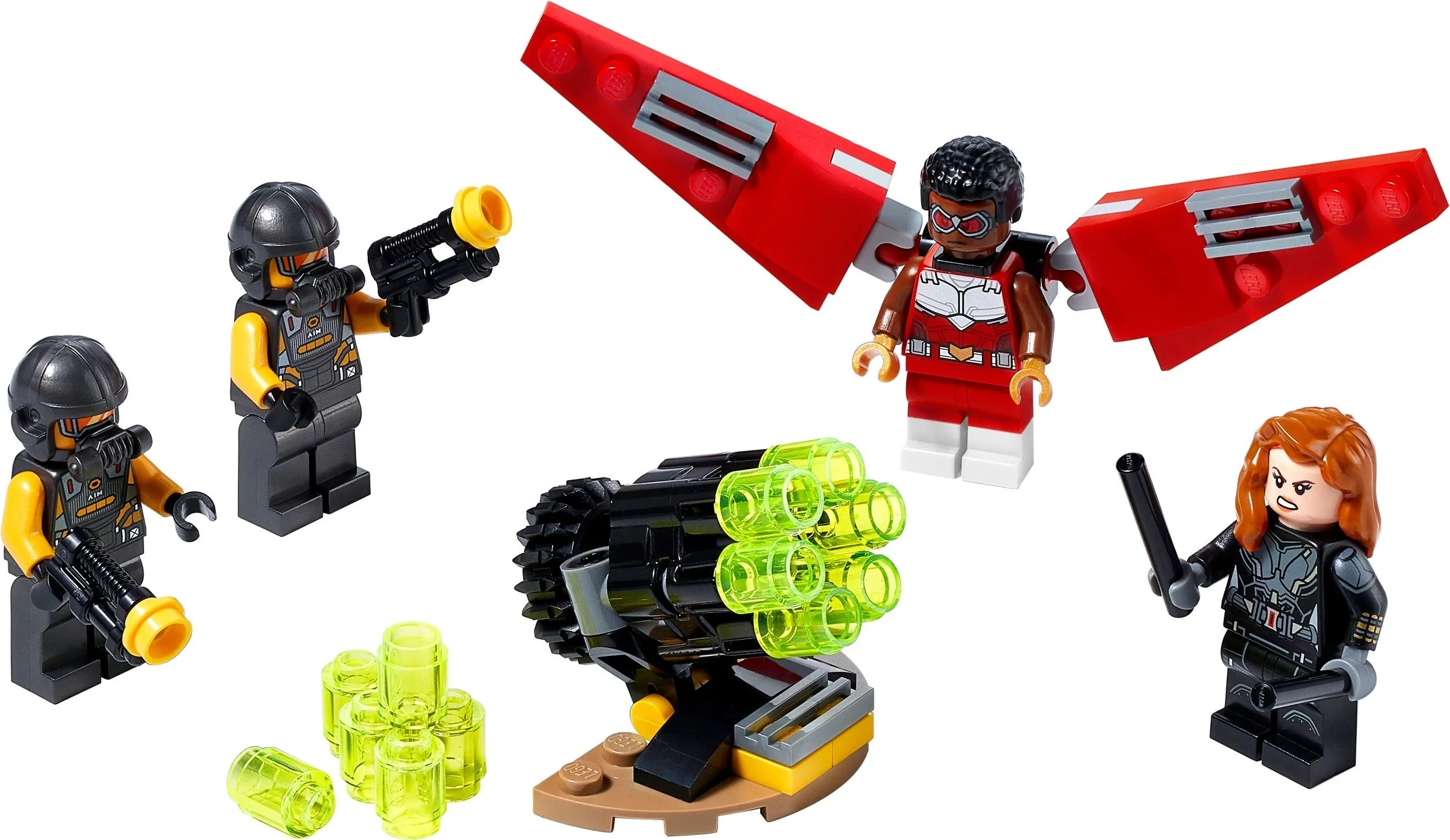 Falcon & Black Widow Team-Up