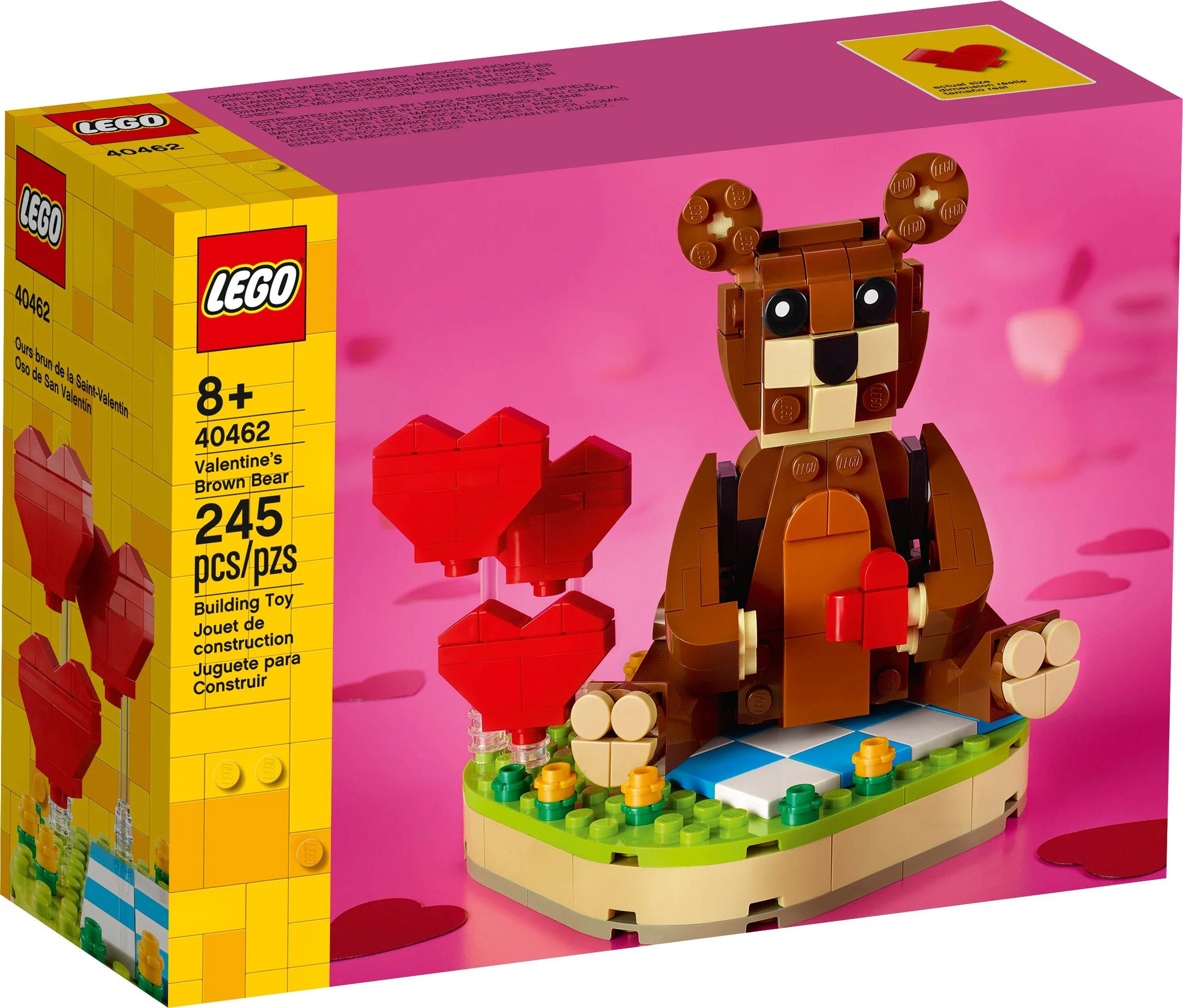 Valentine's Brown Bear - Image 2