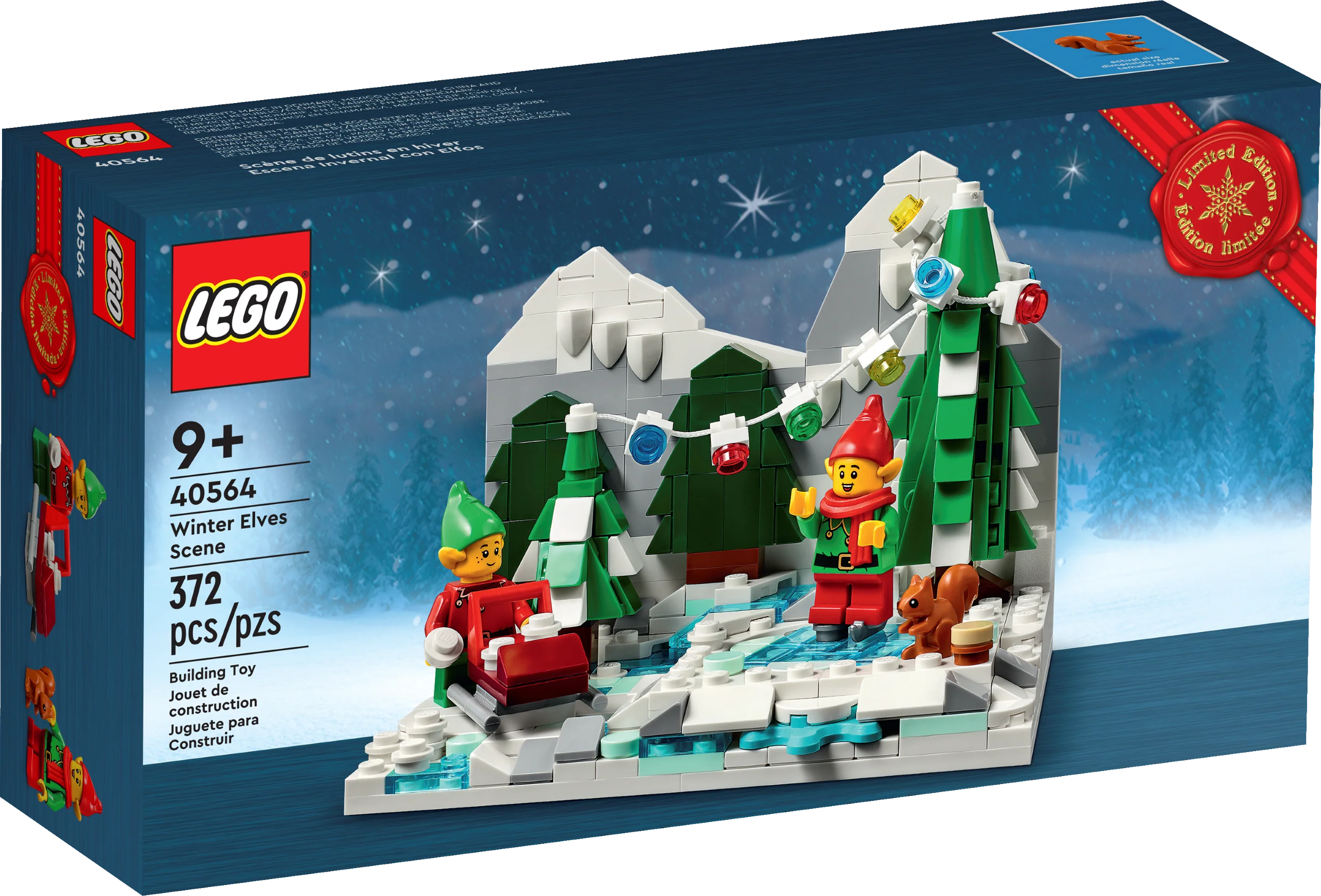 Winter Elves Scene - Image 2