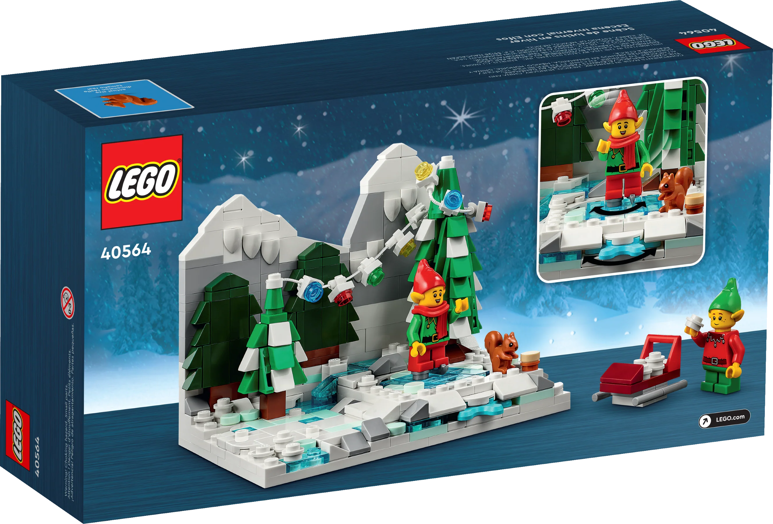 Winter Elves Scene - Image 3