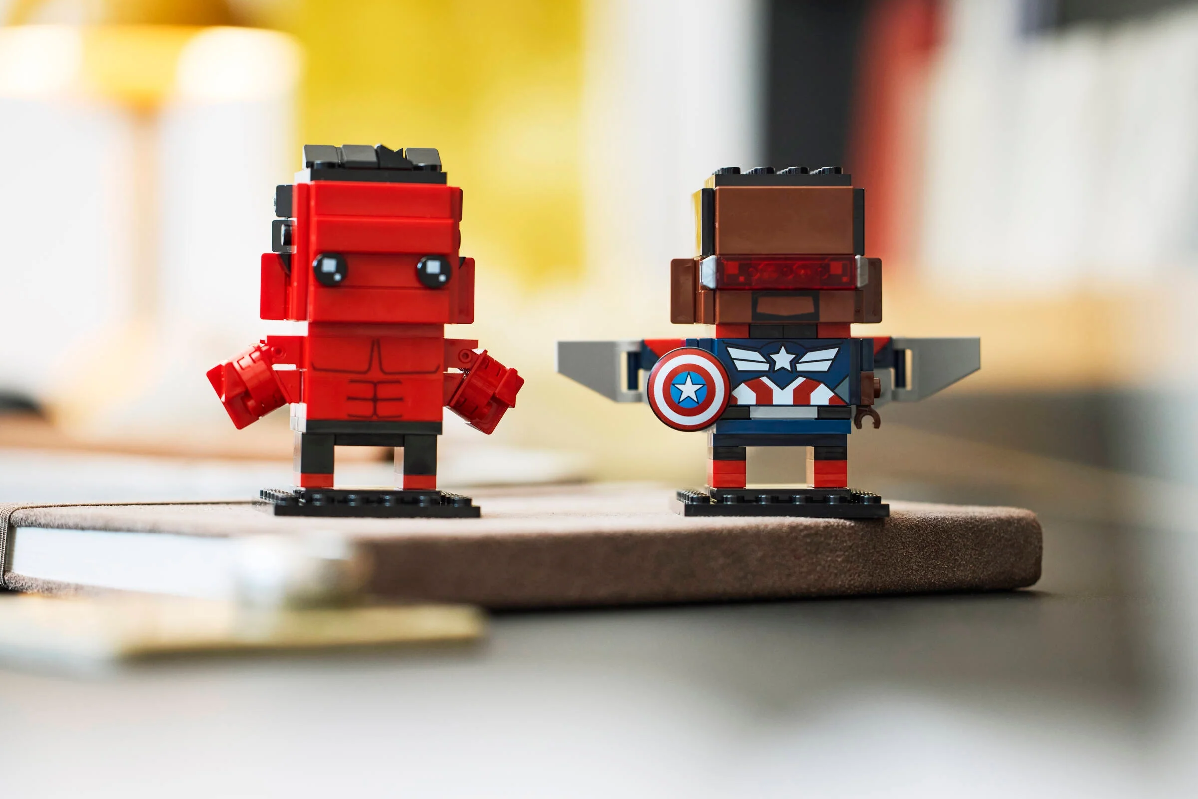 Captain America & Red Hulk Figures - Image 3