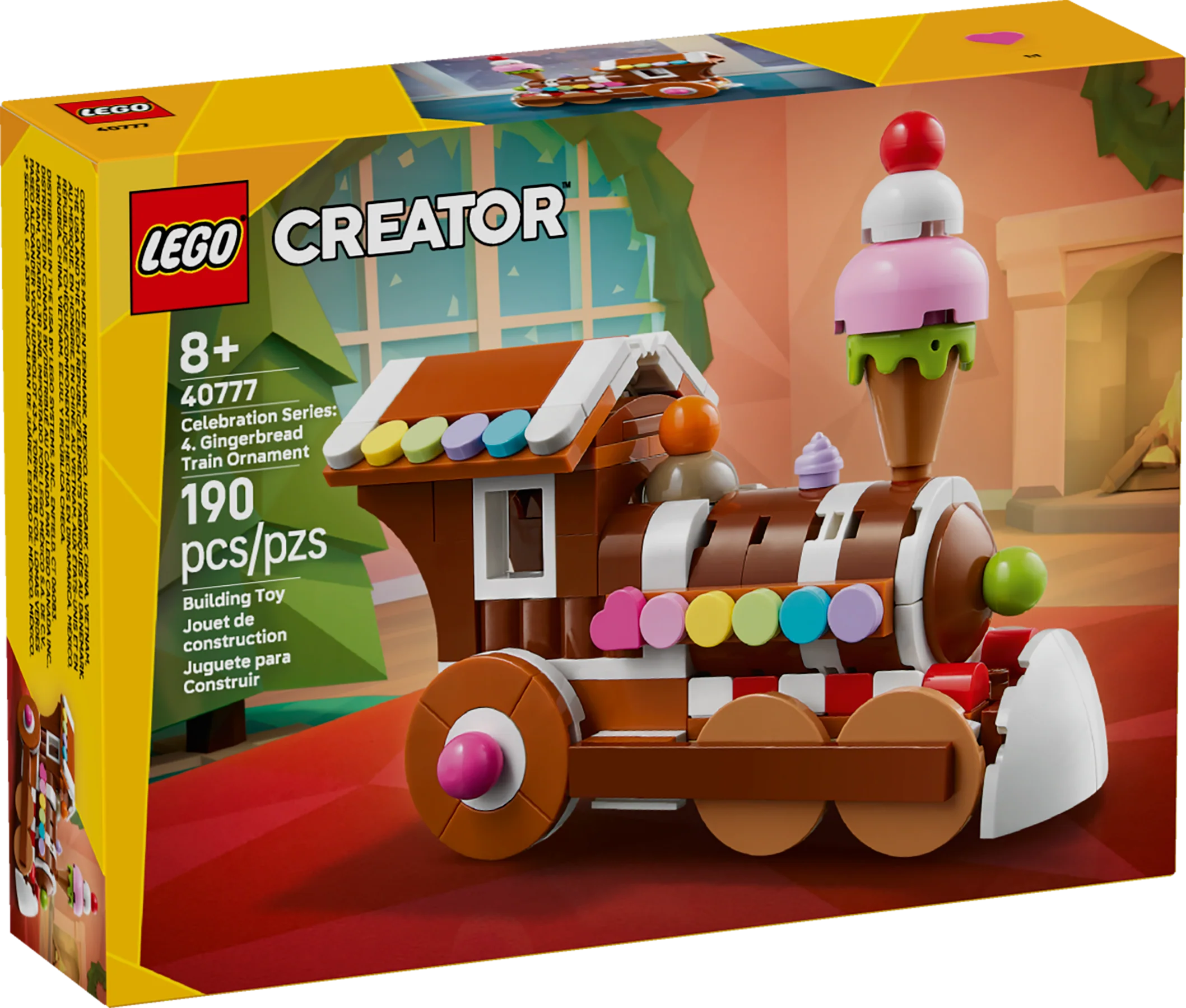 Celebration Series: Gingerbread Train Ornament - Image 2