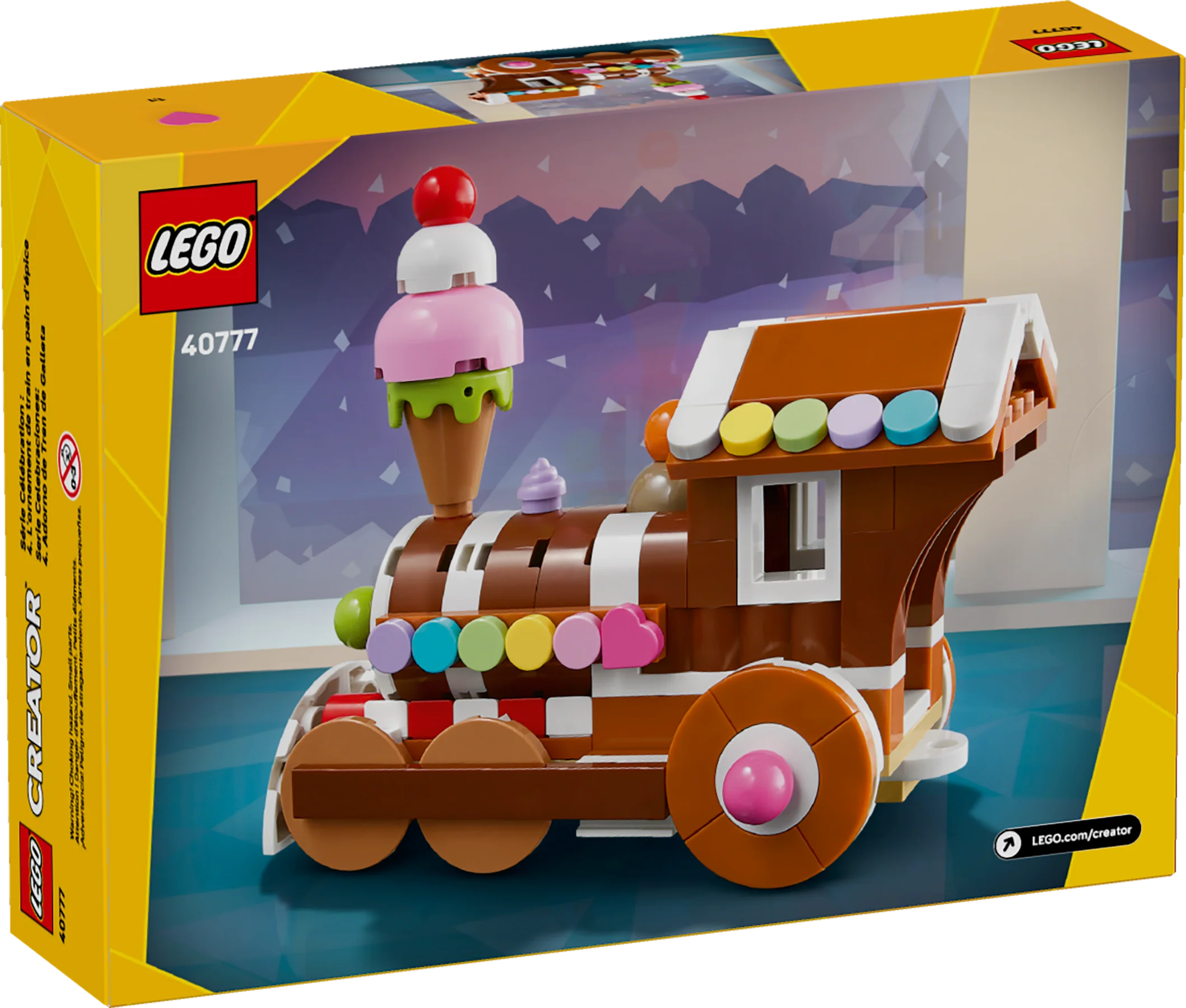 Celebration Series: Gingerbread Train Ornament - Image 4
