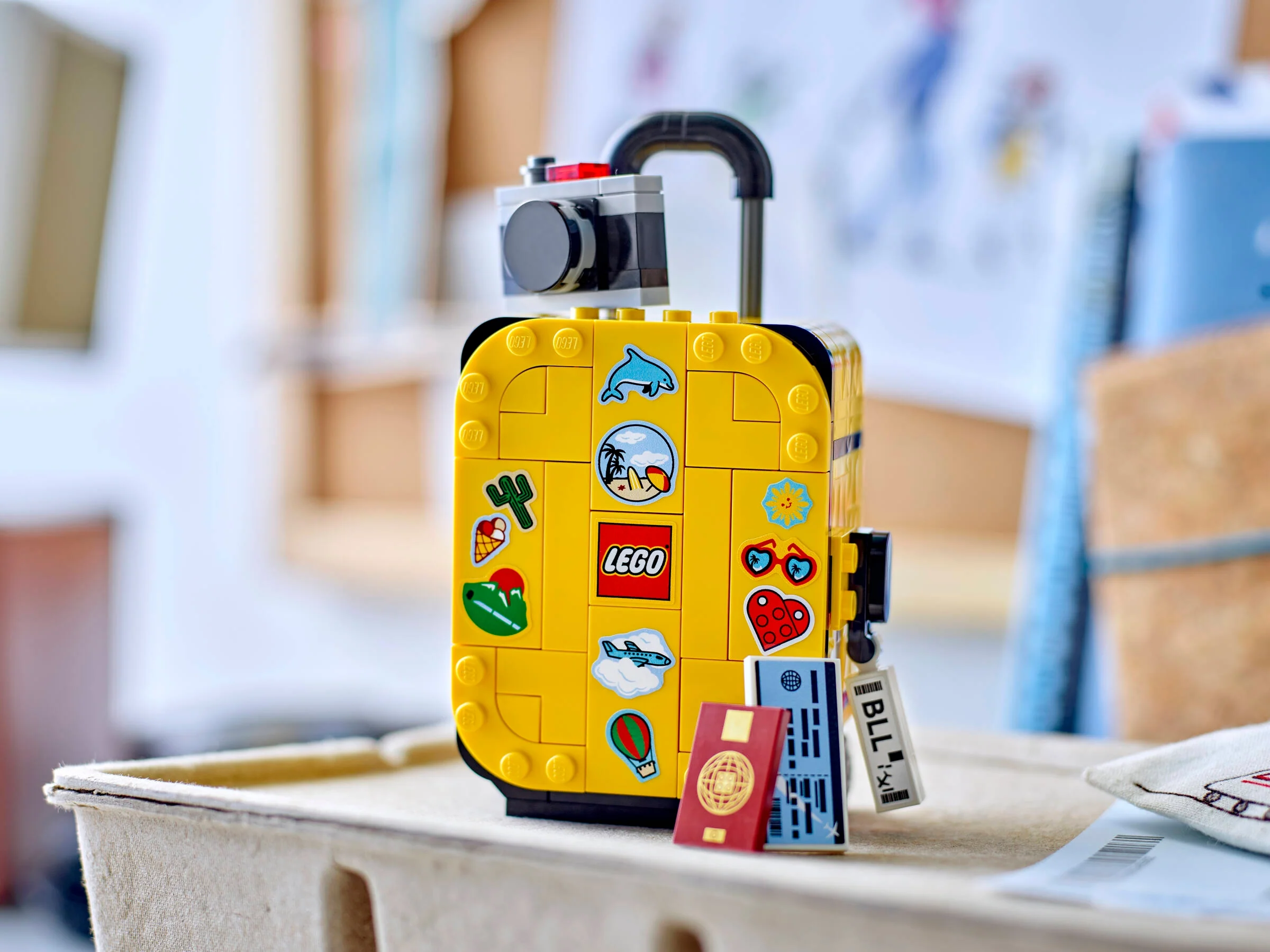 Yellow Travel Suitcase - Image 6