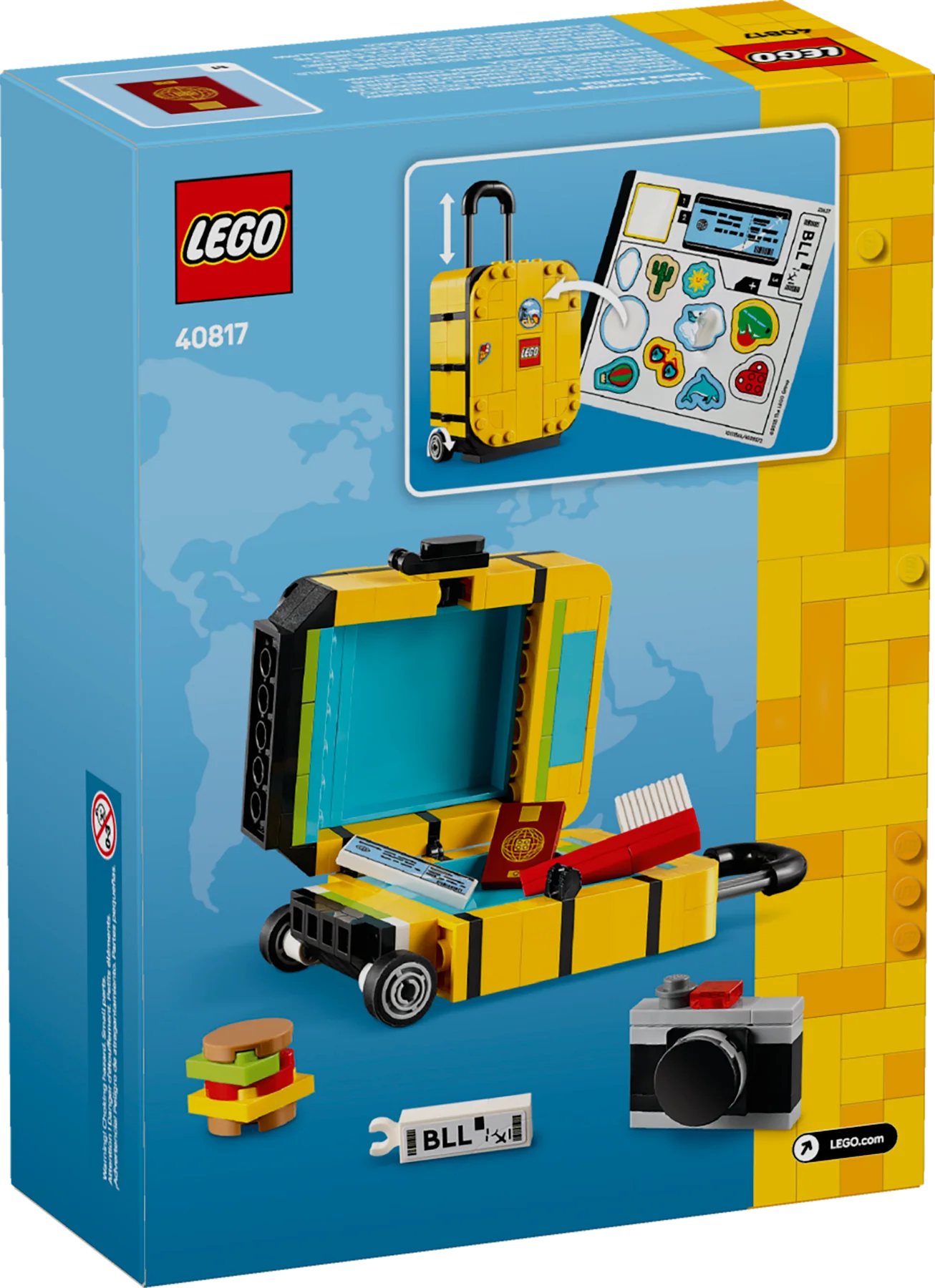 Yellow Travel Suitcase - Image 7