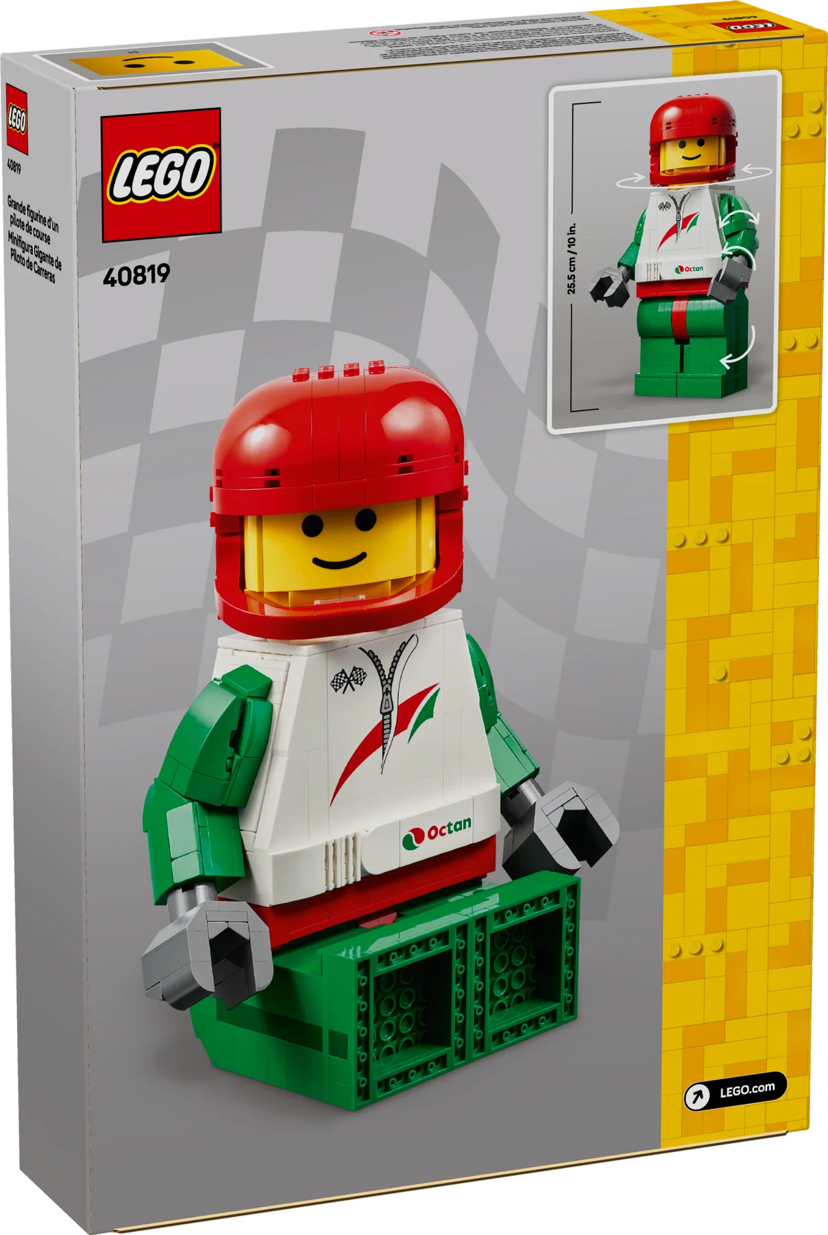 Up-Scaled Racing Driver Minifigure - Image 6