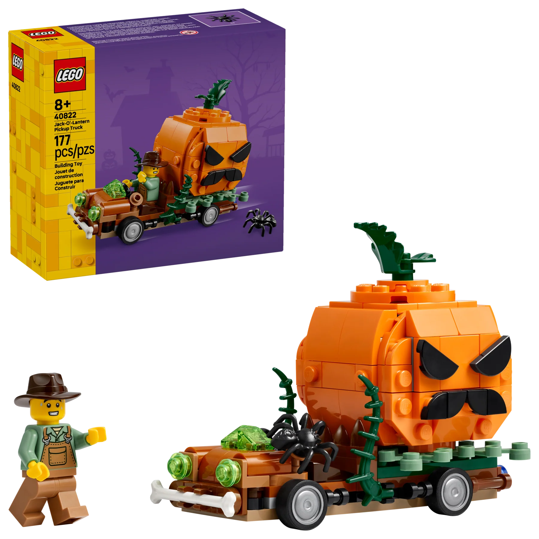 Jack-O'-Lantern Pickup Truck - Image 2