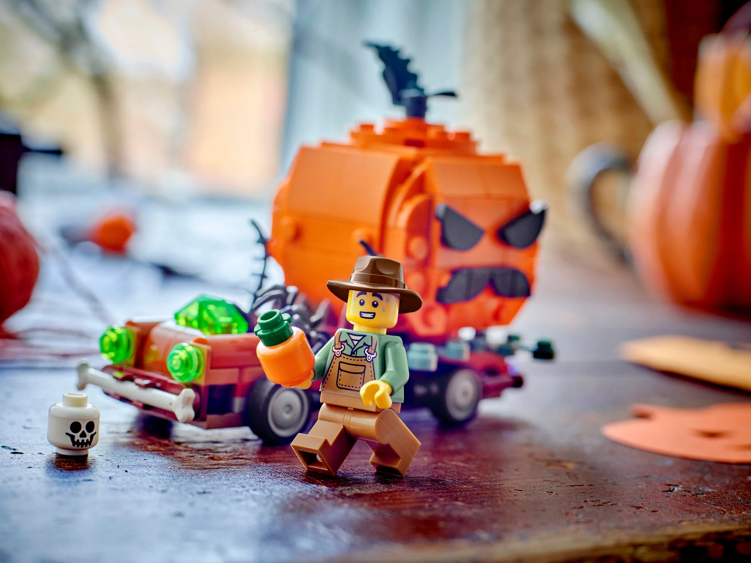 Jack-O'-Lantern Pickup Truck - Image 7