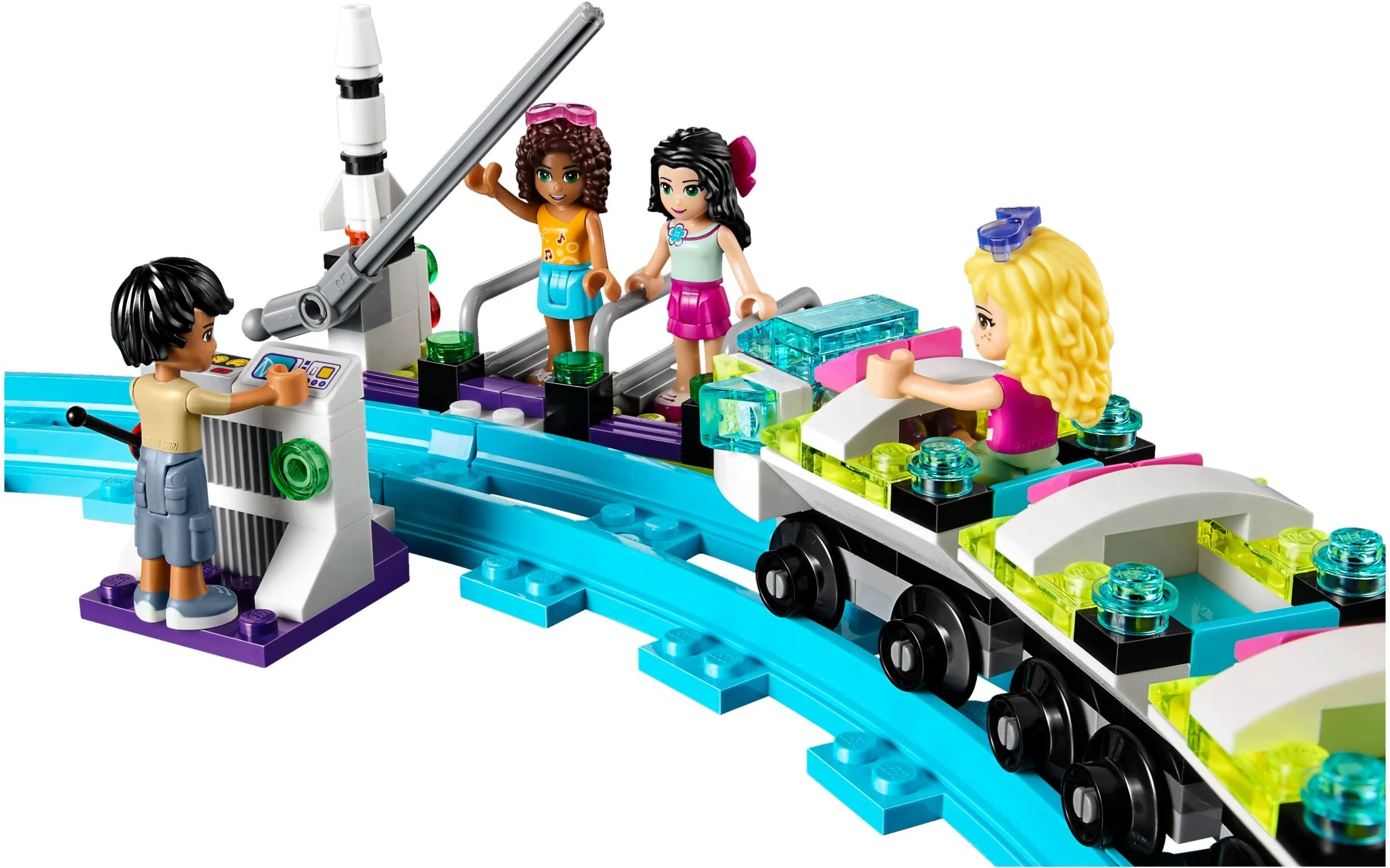Amusement Park Roller Coaster - Image 7