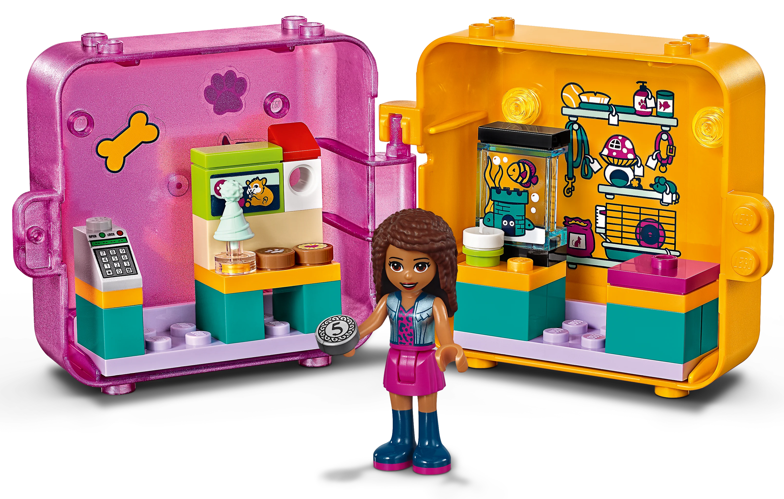 Andrea's Shopping Play Cube - Image 3