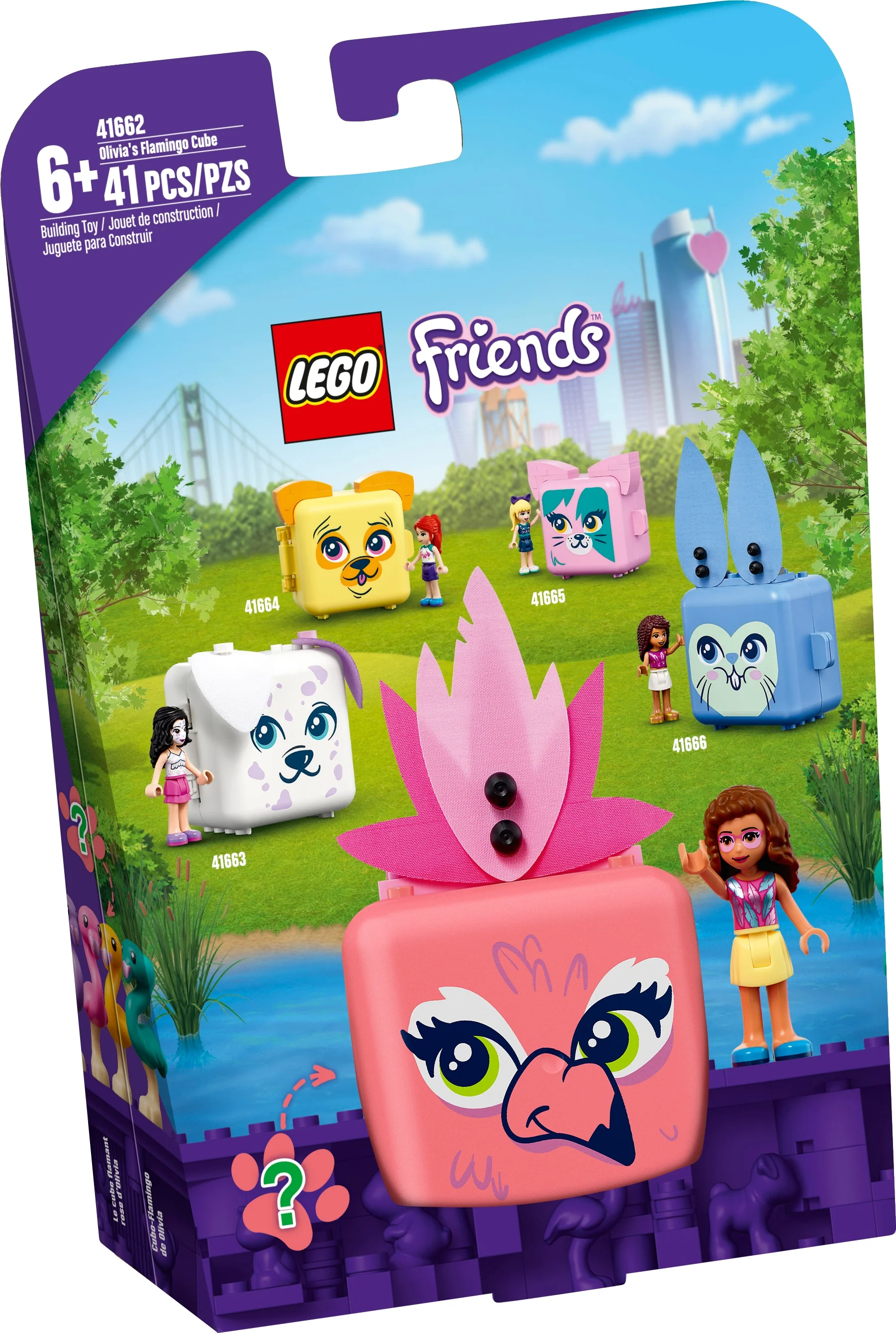 Olivia's Flamingo Cube - Image 2