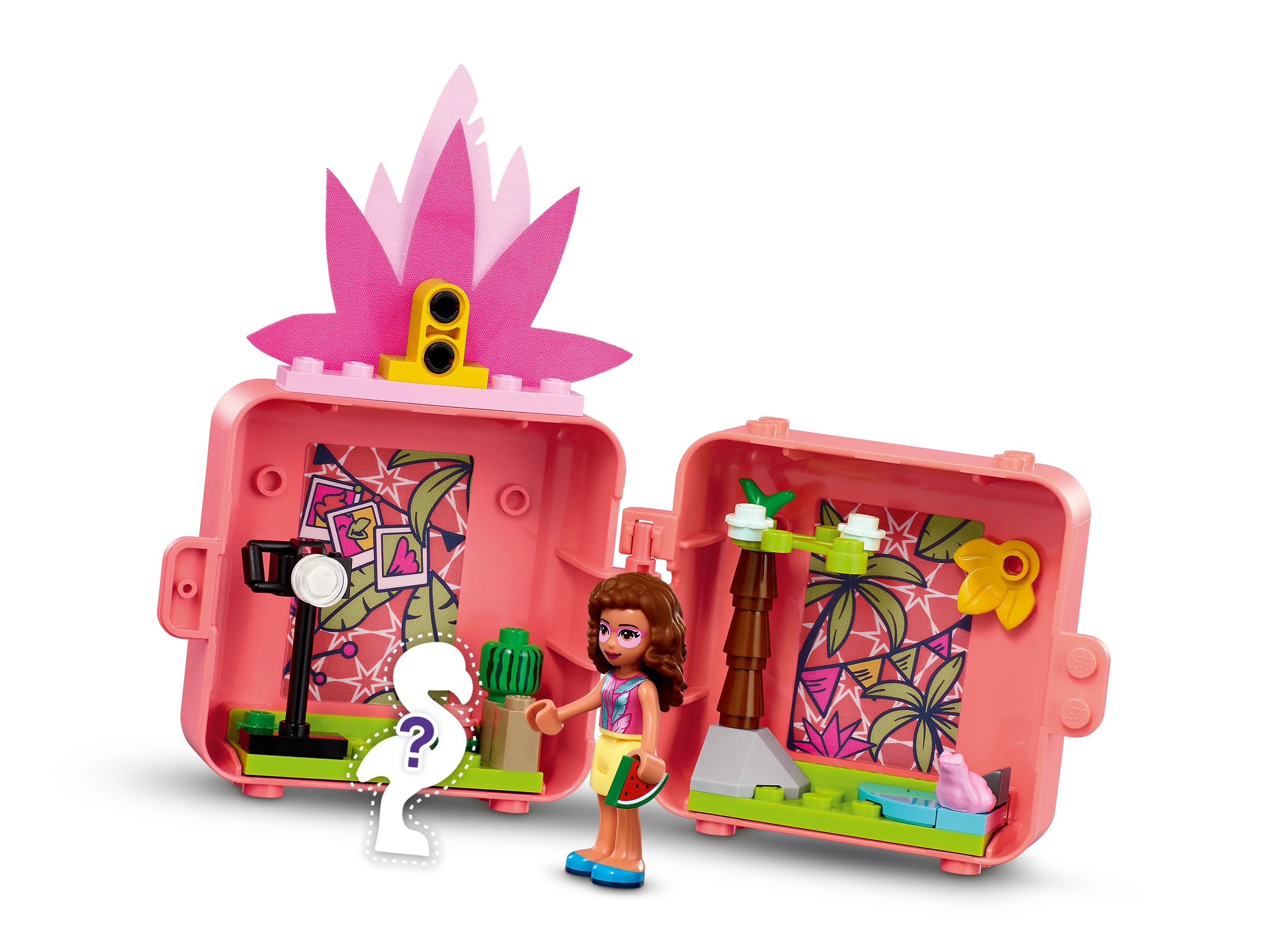 Olivia's Flamingo Cube - Image 4