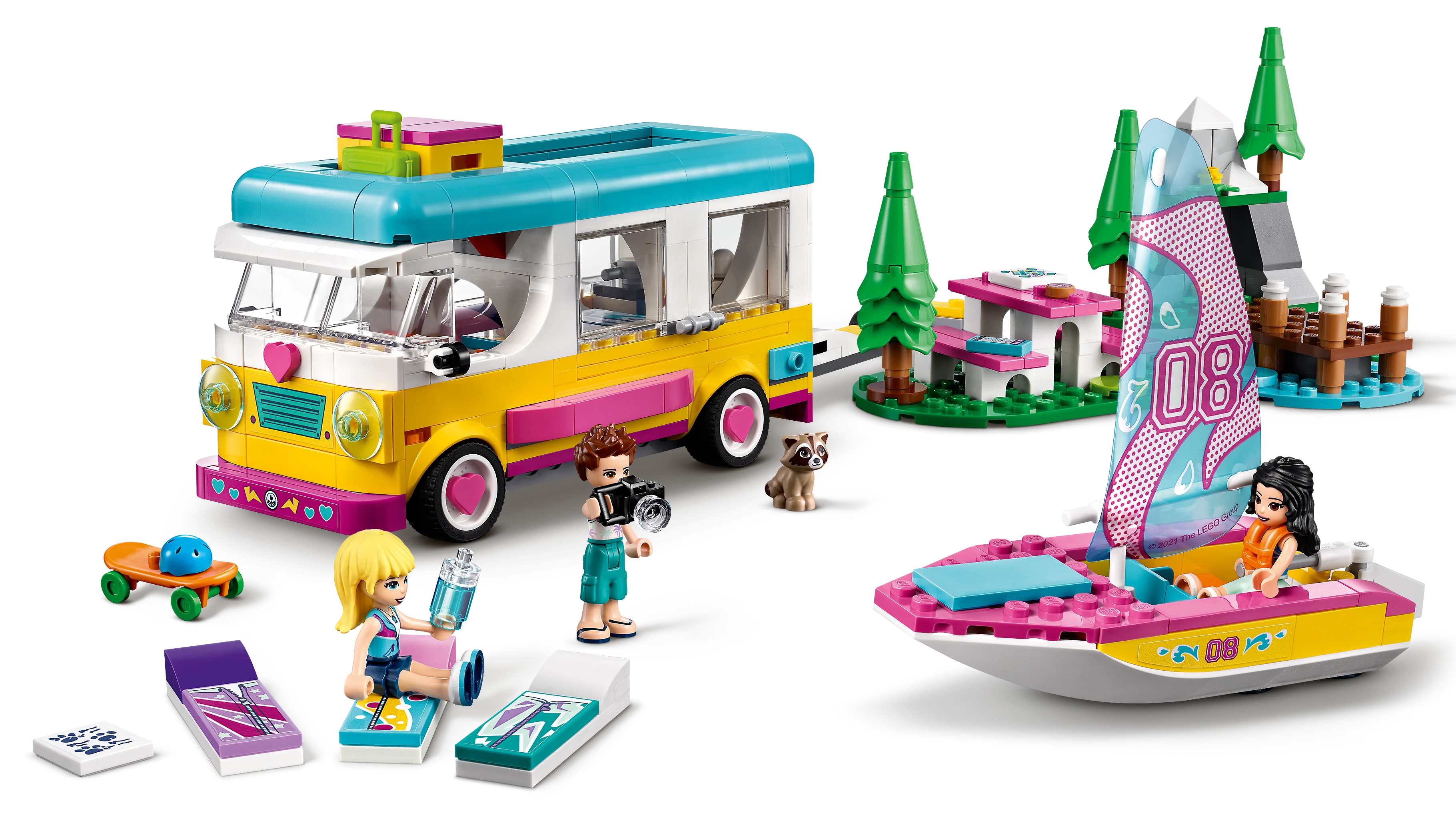 Forest Camper Van and Sailboat - Image 4