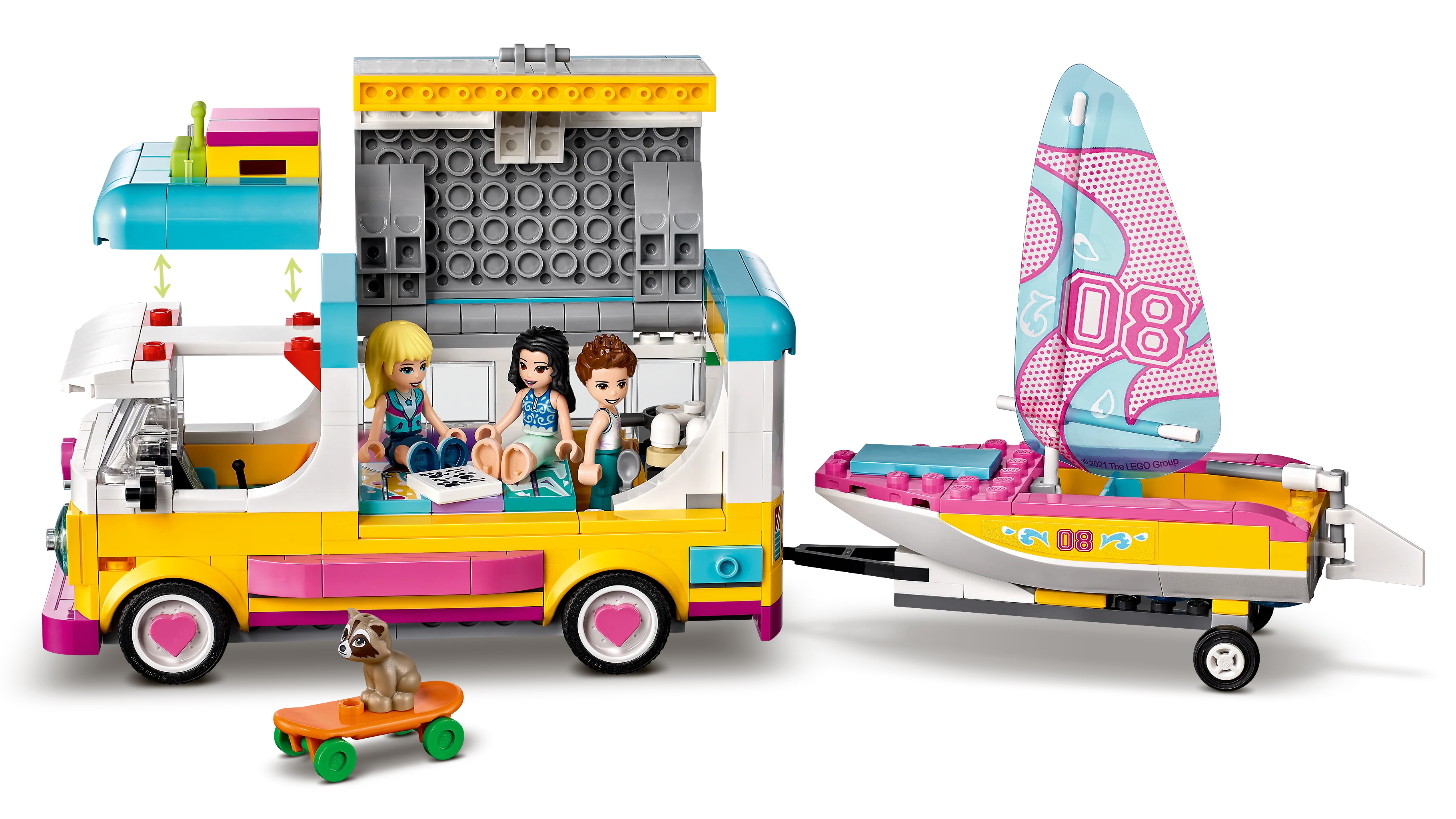 Forest Camper Van and Sailboat - Image 8
