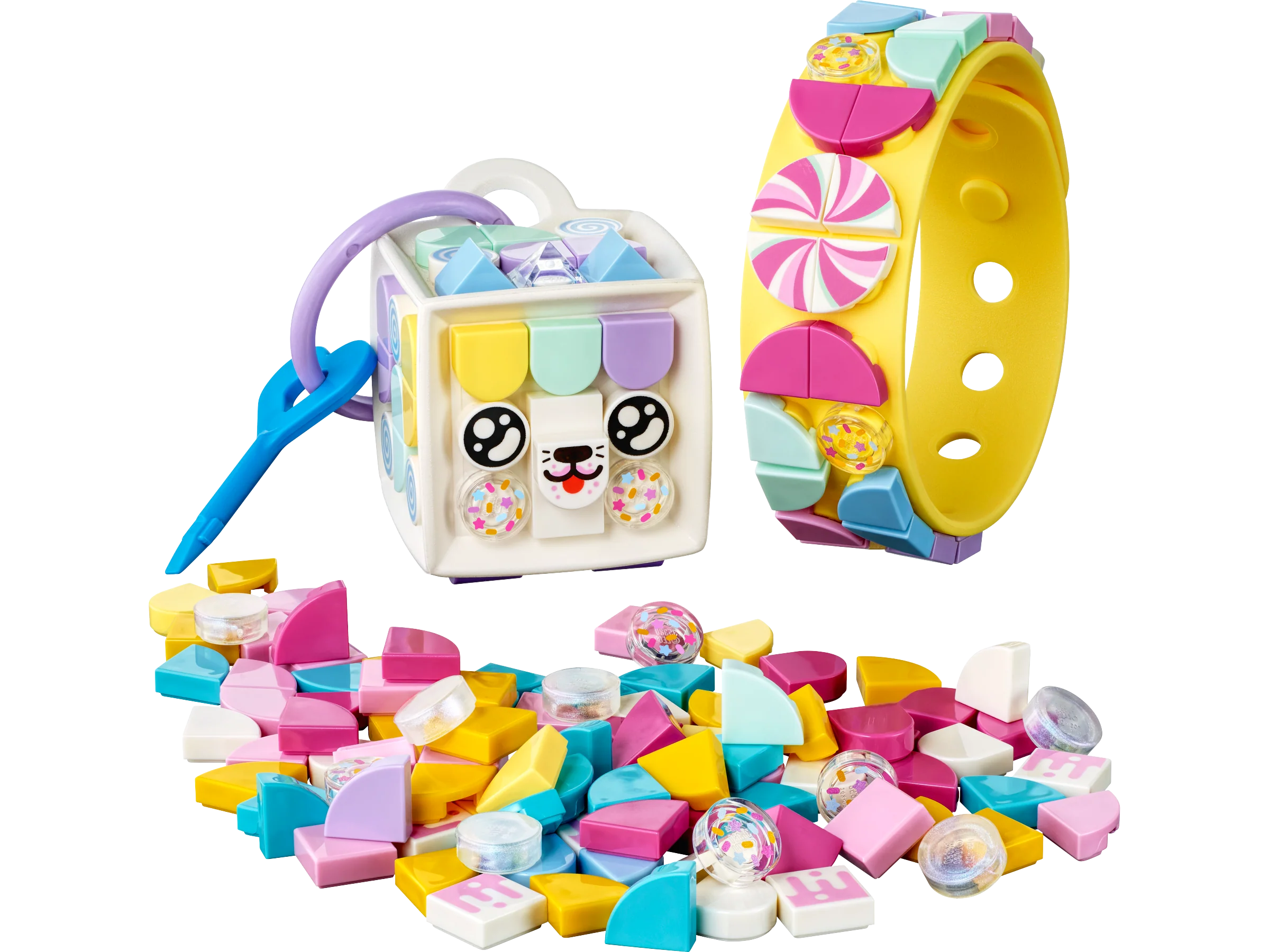 Candy Kitty Bracelet & Bag Tag