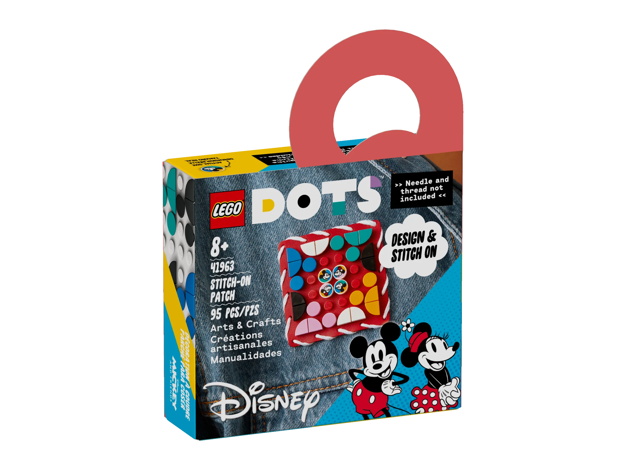 Mickey Mouse & Minnie Mouse Stitch-on Patch - Image 2