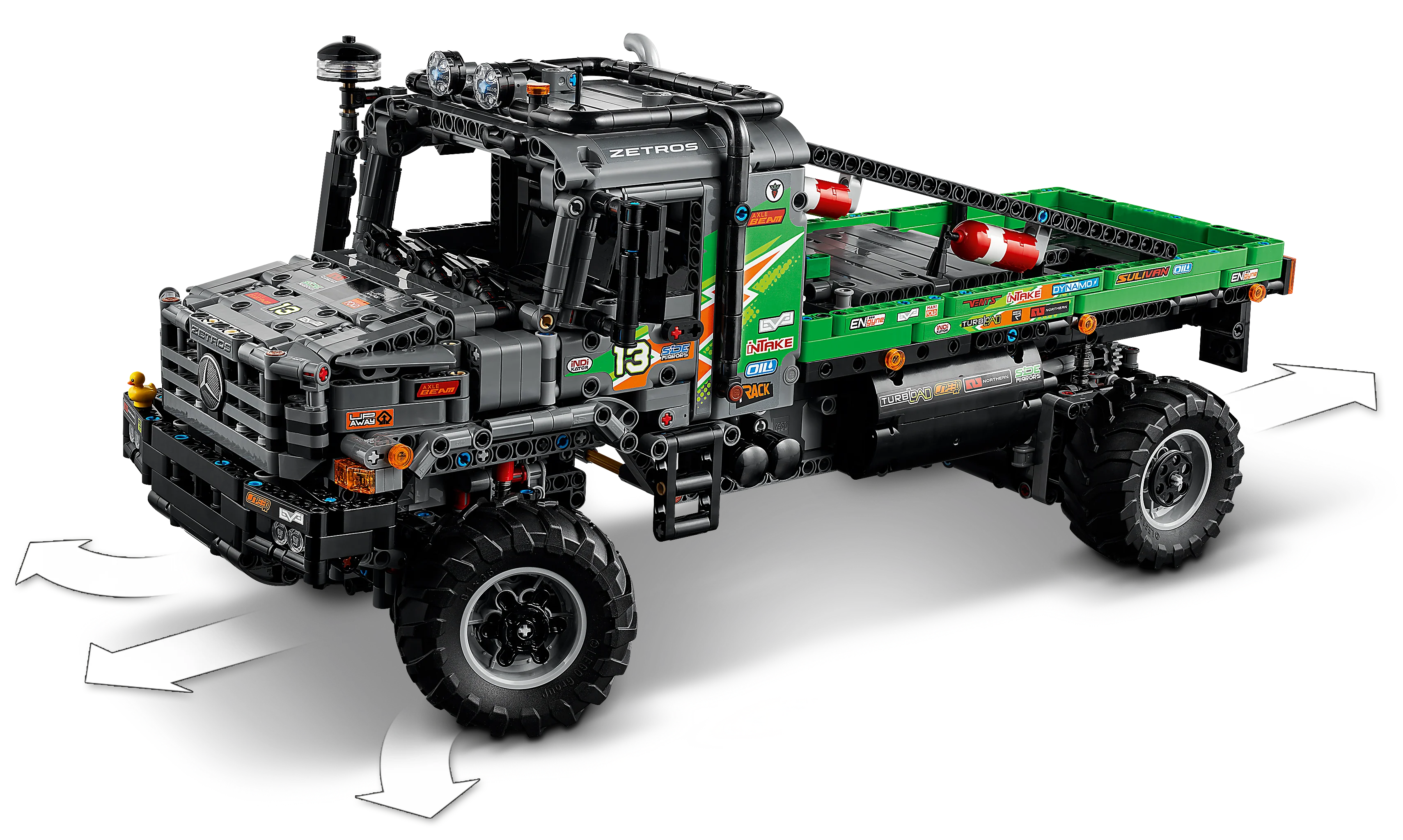 4x4 Mercedes-Benz Zetros Trial Truck - Image 11