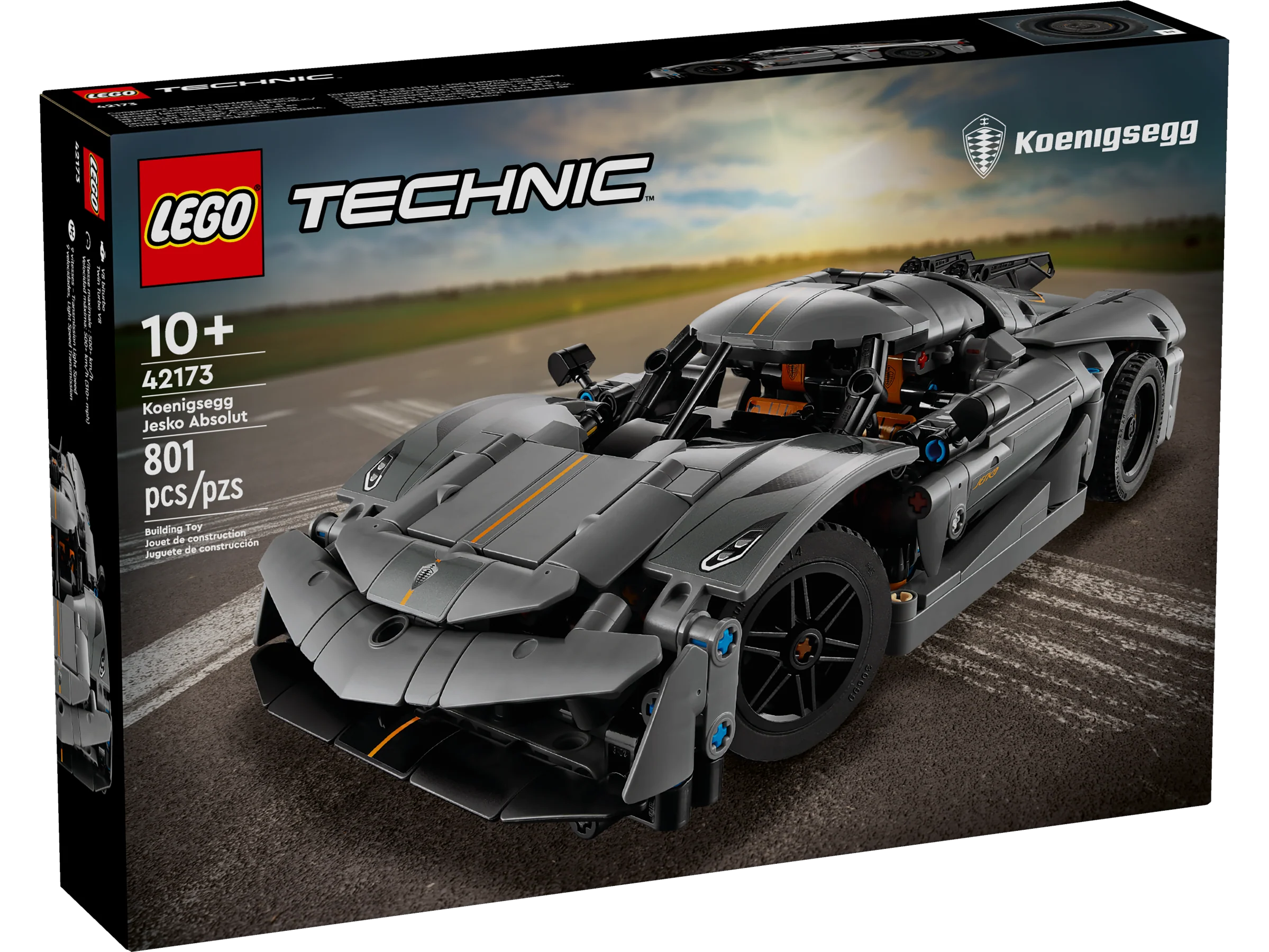 Koenigsegg Jesko Absolut Grey Hypercar - Image 2