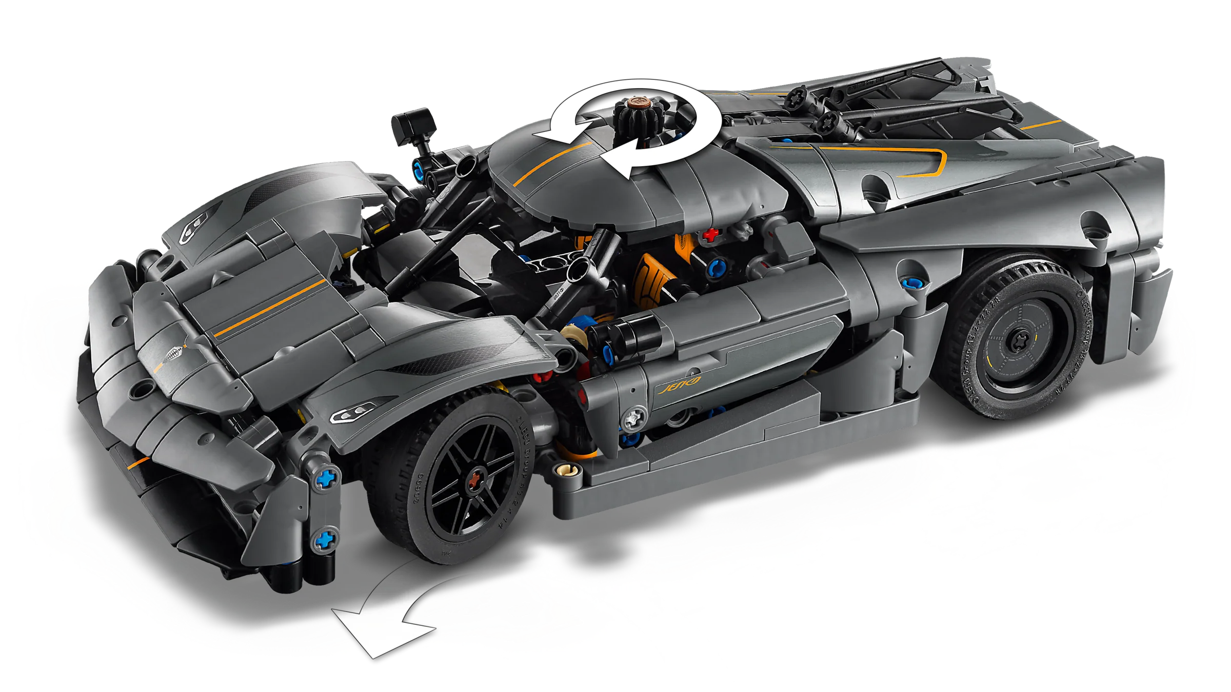 Koenigsegg Jesko Absolut Grey Hypercar - Image 6