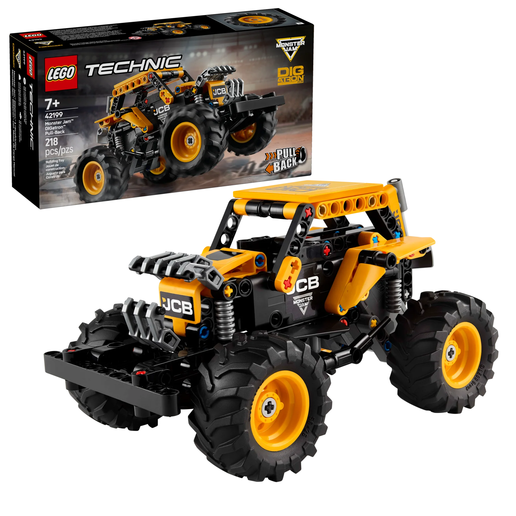 Monster Jam DIGatron Pull-Back - Image 2