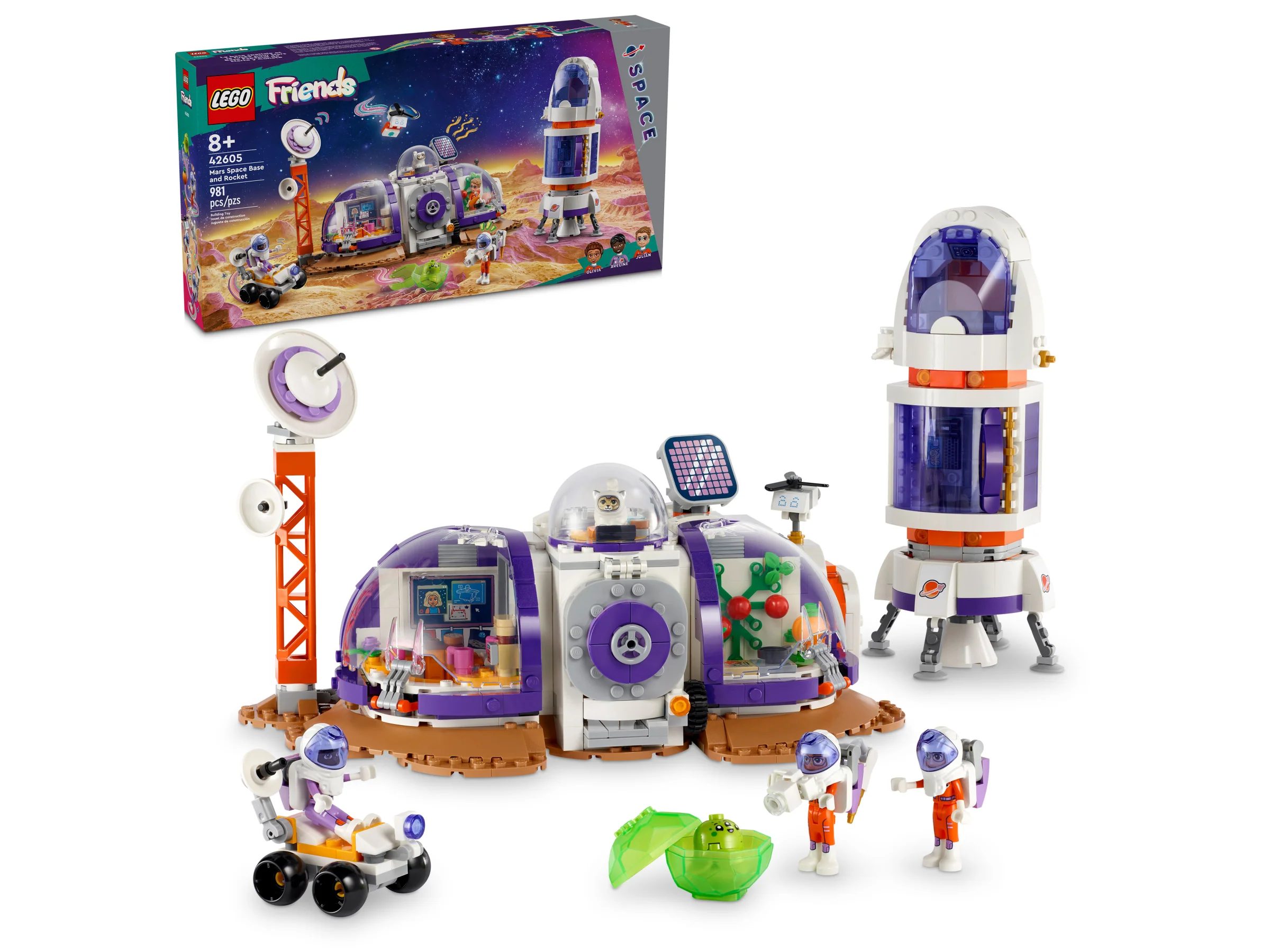 Mars Space Base and Rocket - Image 2