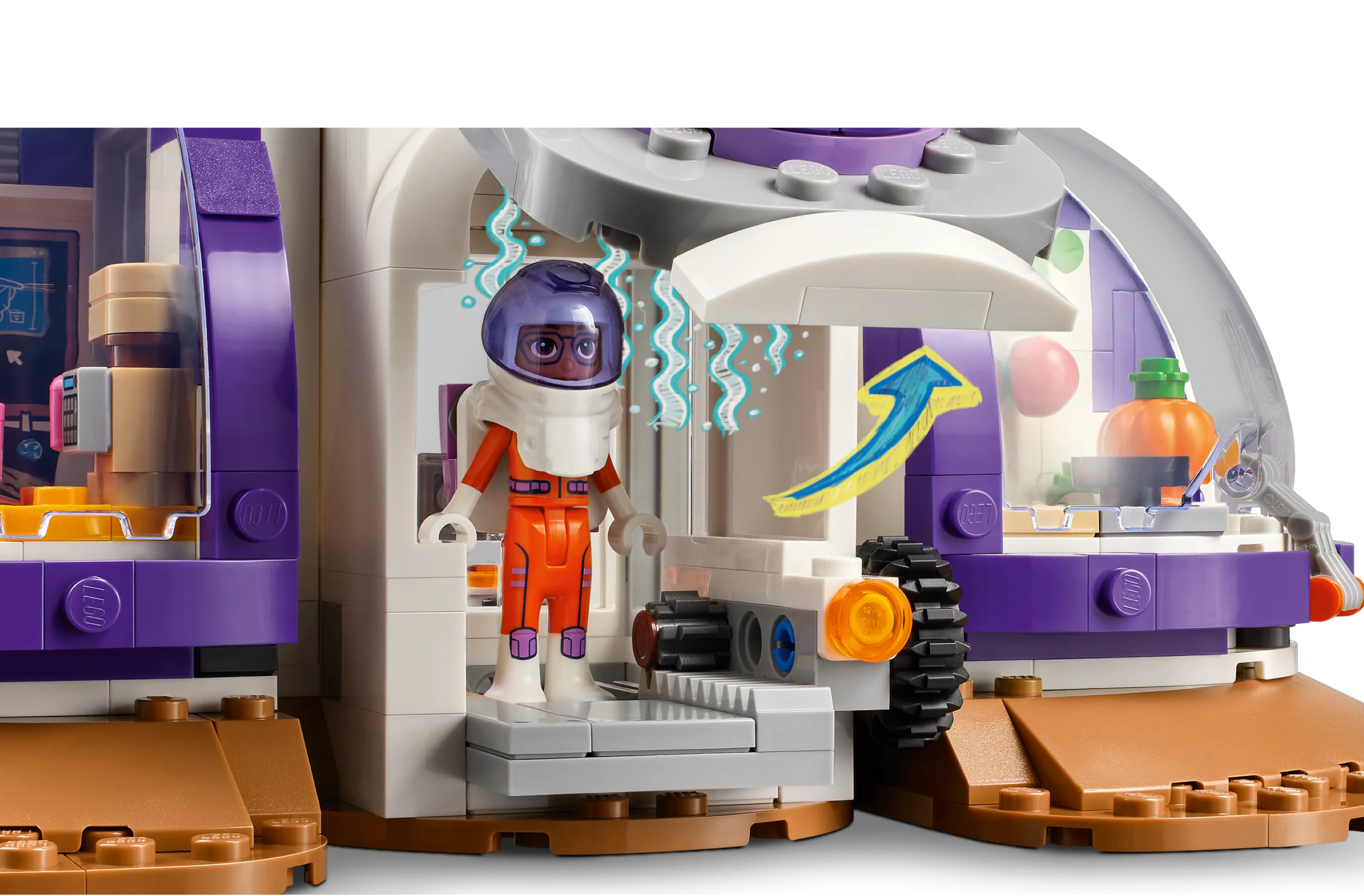 Mars Space Base and Rocket - Image 5