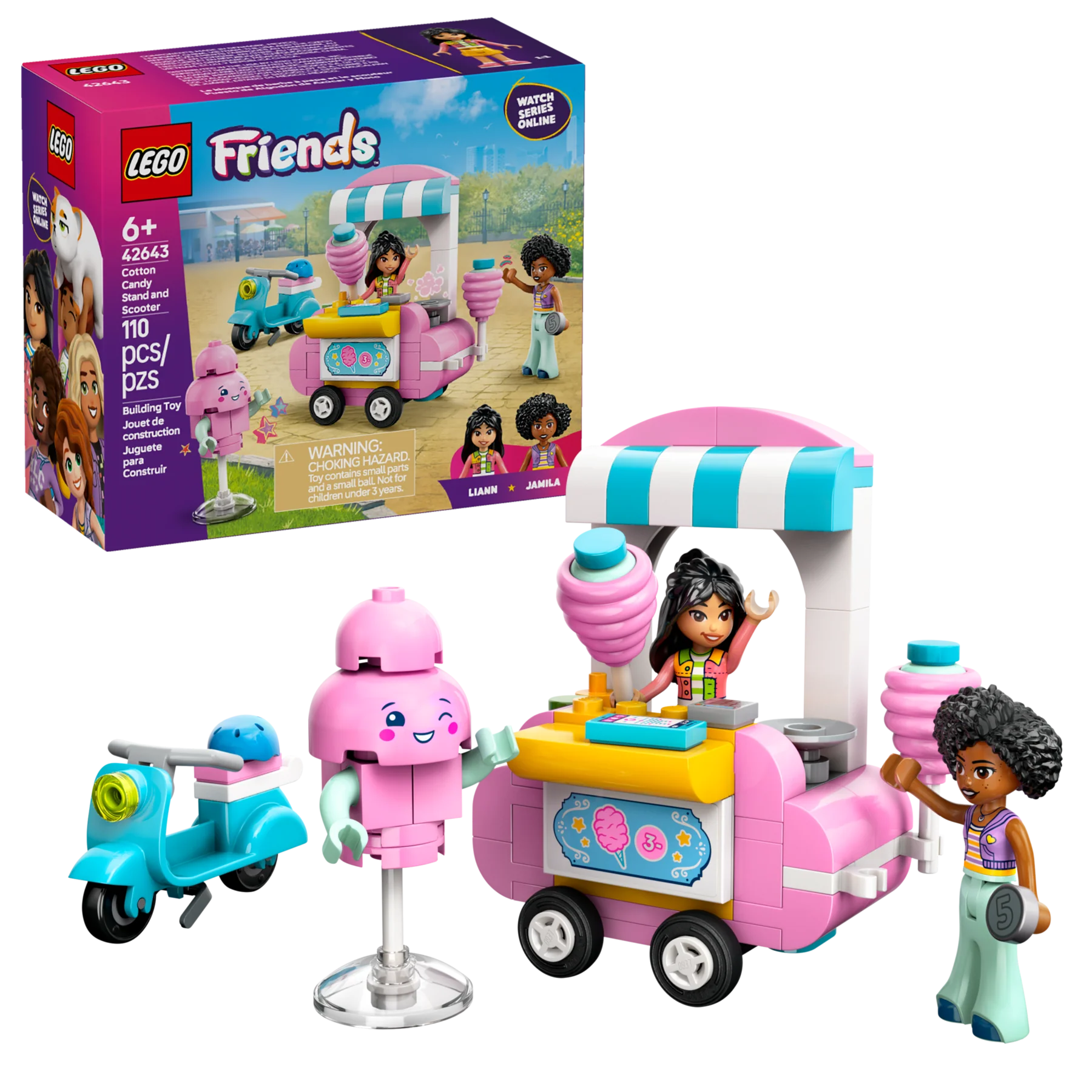 Cotton Candy Stand and Scooter - Image 2