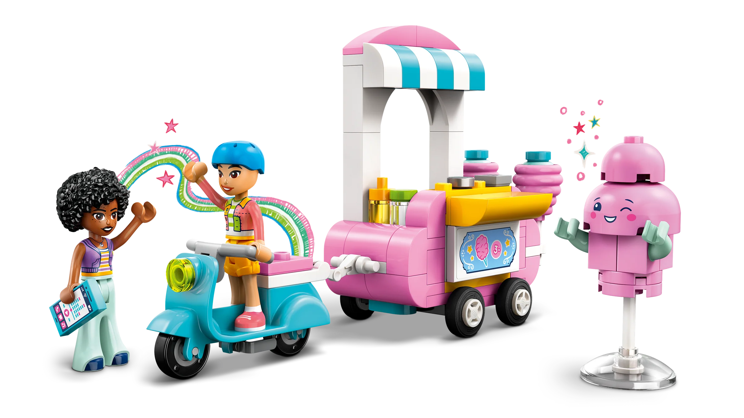 Cotton Candy Stand and Scooter - Image 3