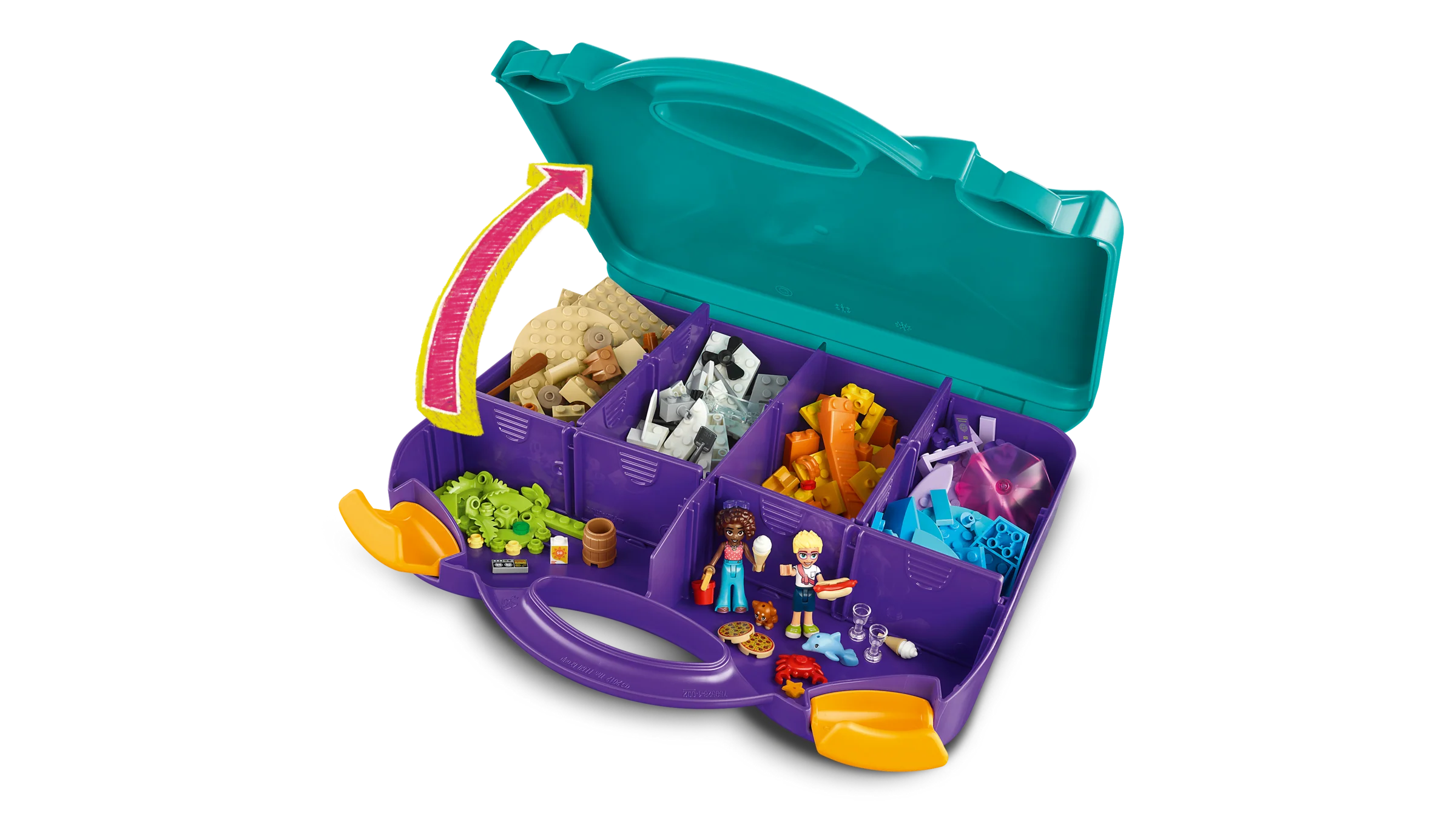 Creative Beach and Travel Suitcase - Image 4