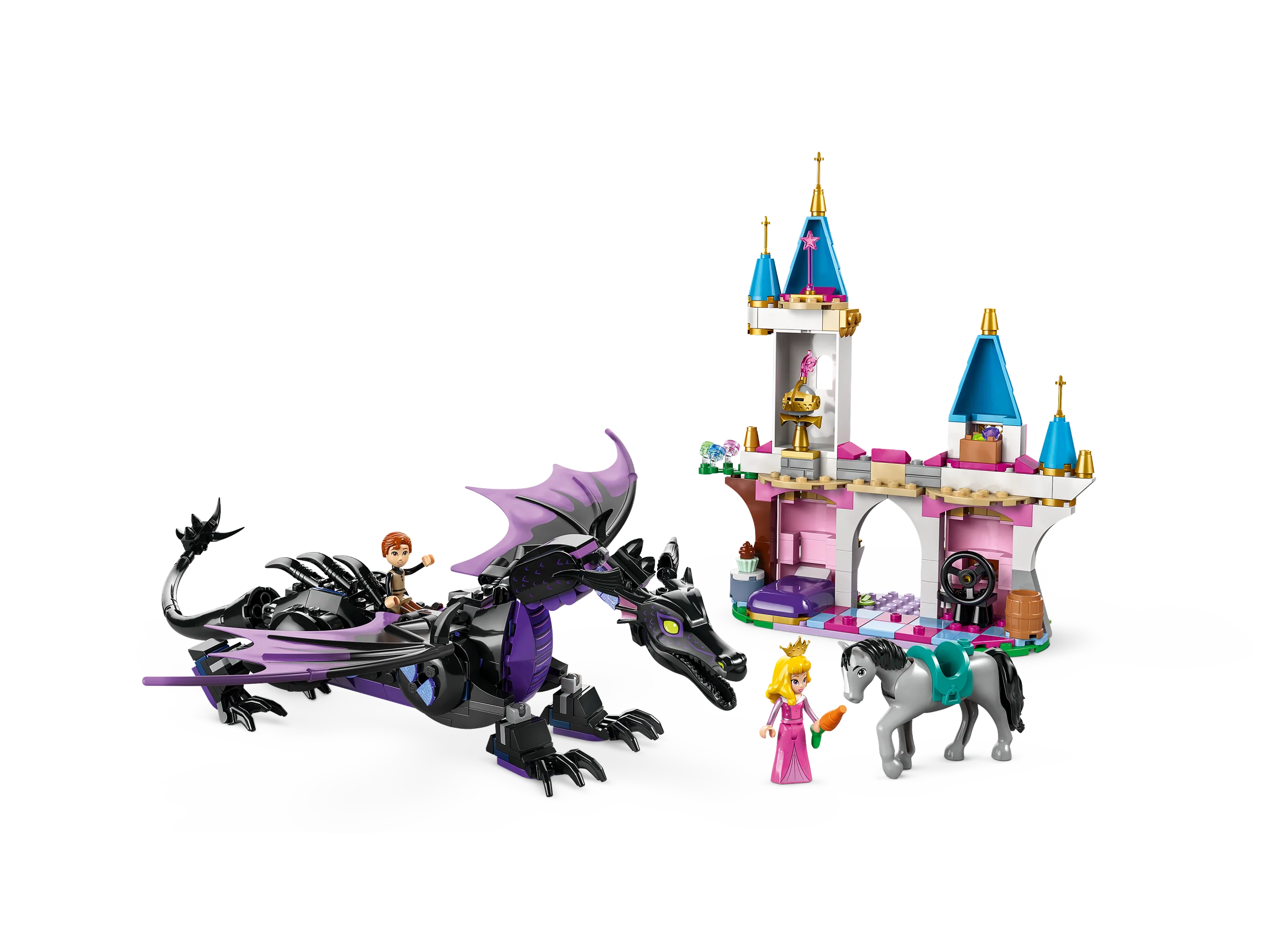 Maleficent's Dragon Form and Aurora's Castle - Image 3